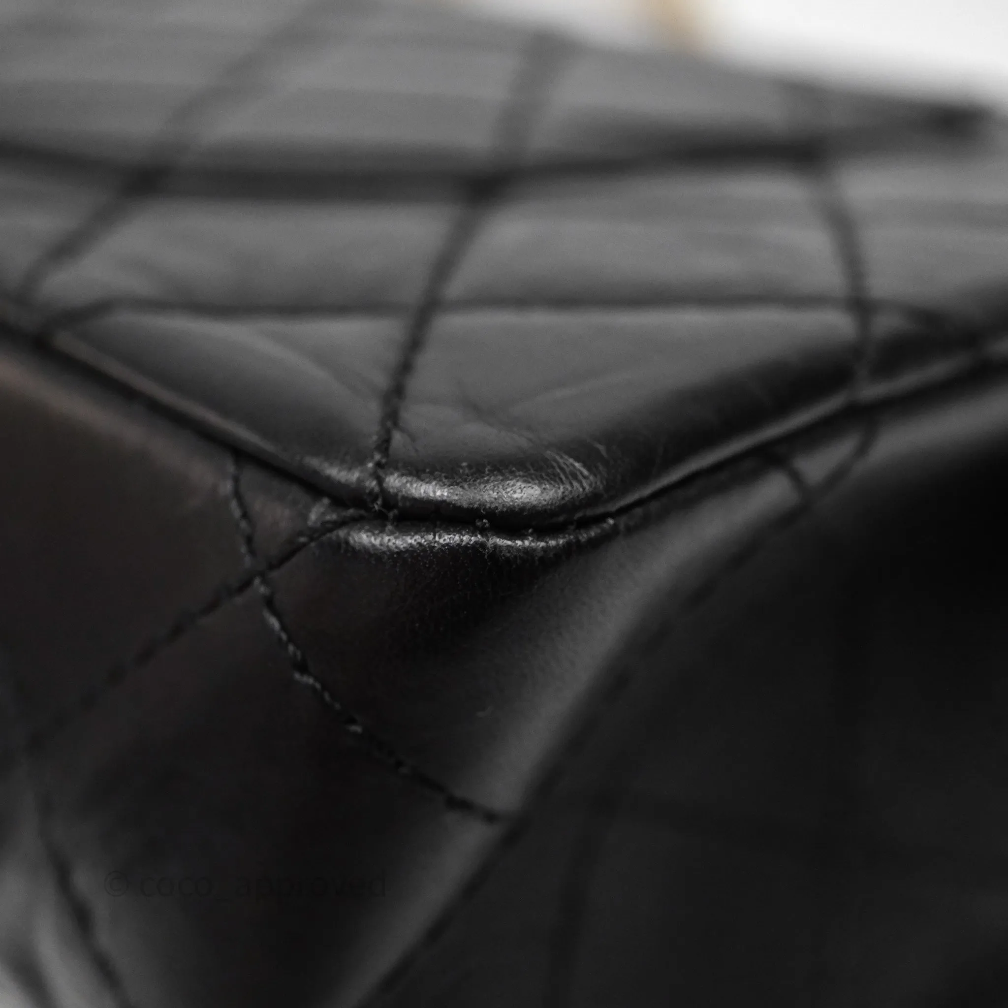 Chanel Reissue Quilted Aged Calfskin Black Gold Hardware 226
