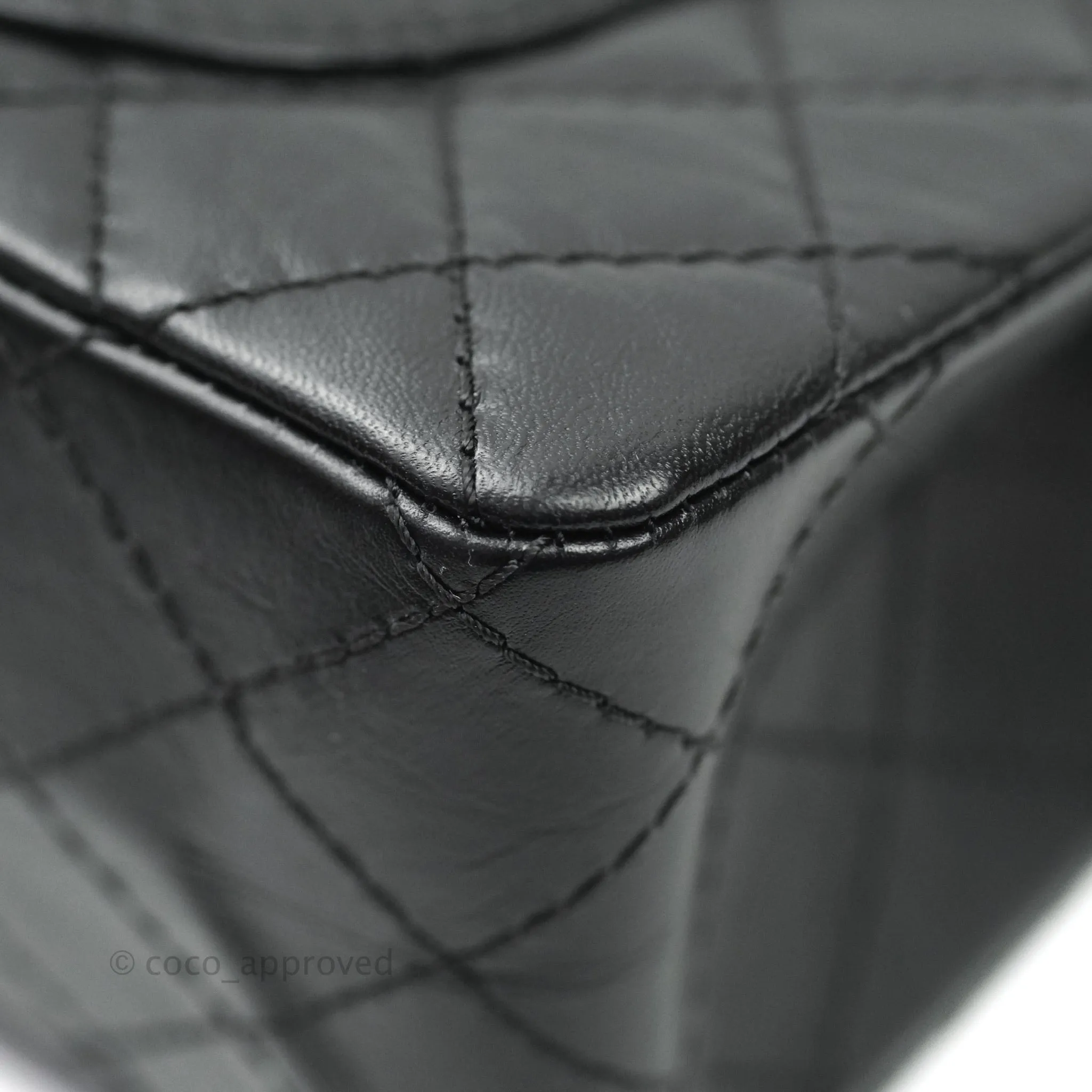 Chanel Reissue Quilted Aged Calfskin Black Ruthenium Hardware 225