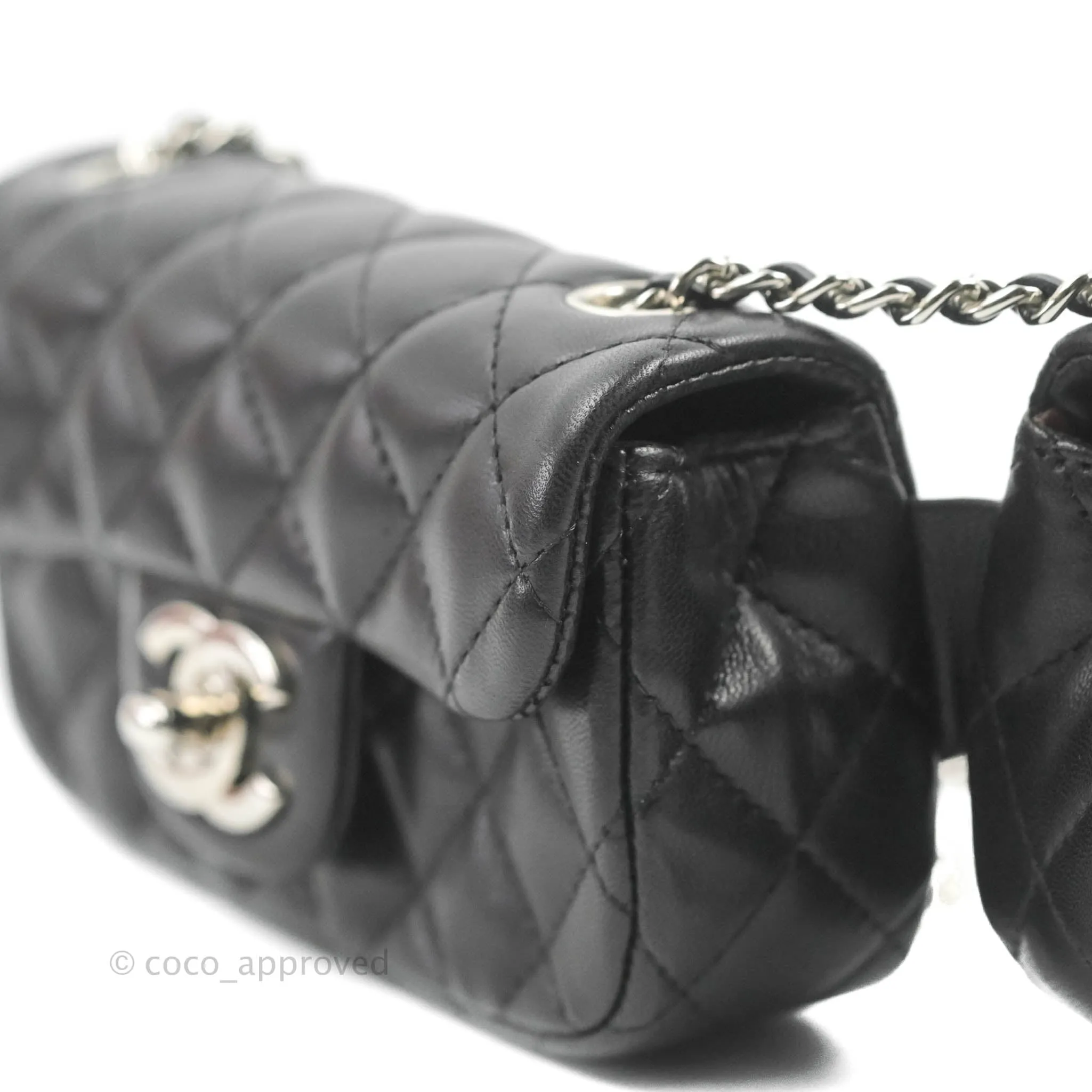 Chanel Side Double Twin Mini Classic Flap Limited Edition