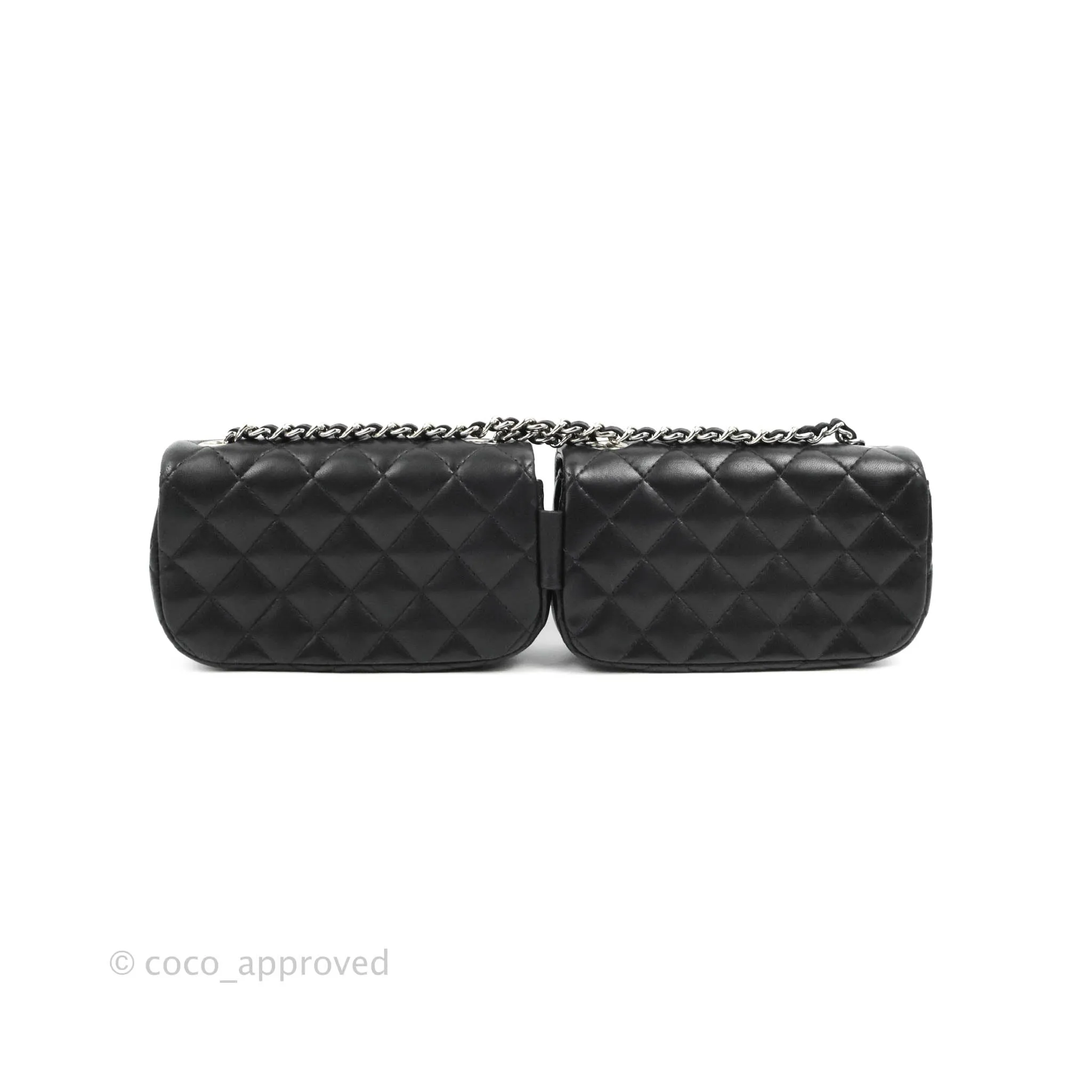 Chanel Side Double Twin Mini Classic Flap Limited Edition