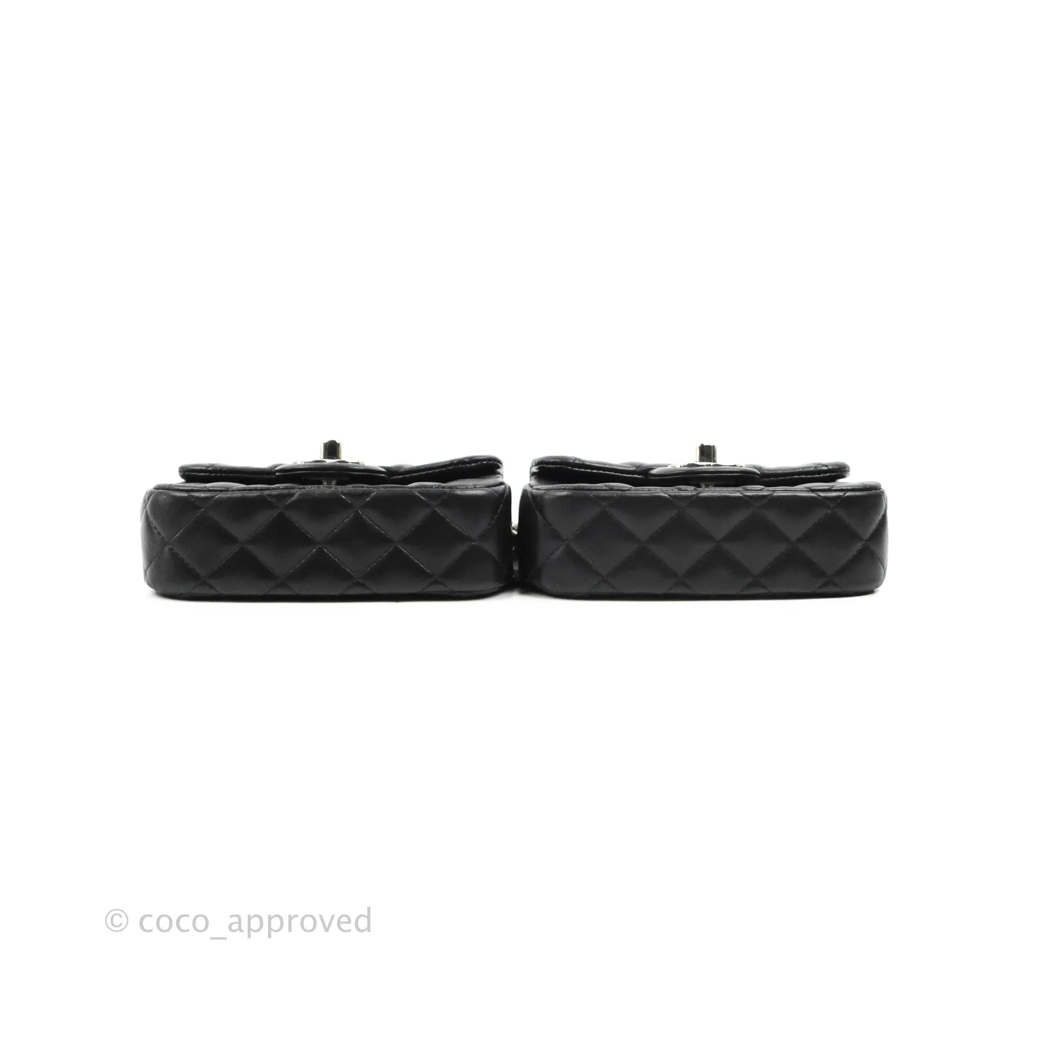 Chanel Side Double Twin Mini Classic Flap Limited Edition