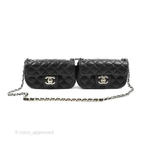 Chanel Side Double Twin Mini Classic Flap Limited Edition