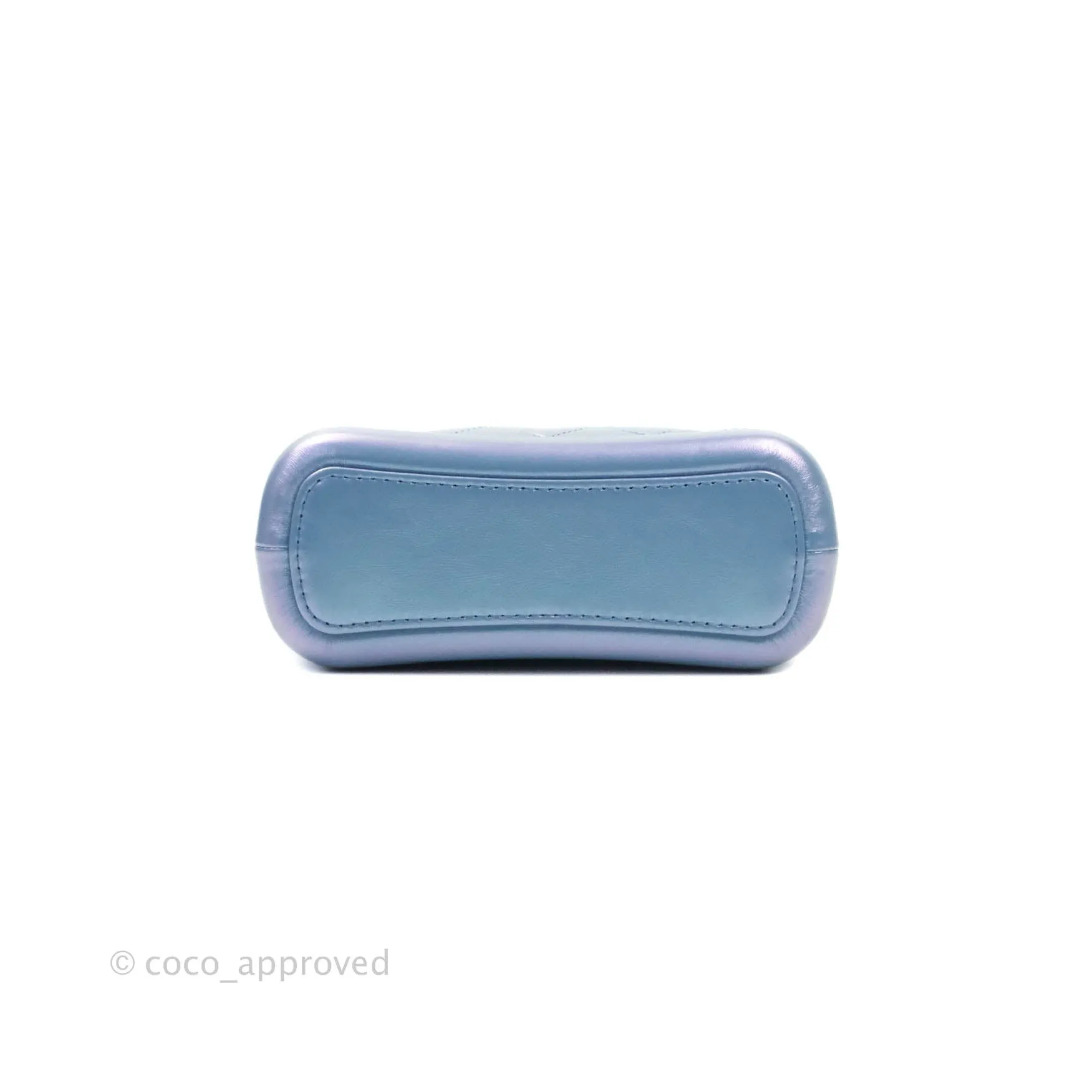 Chanel Small Gabrielle Hobo Iridescent Blue Mixed Hardware