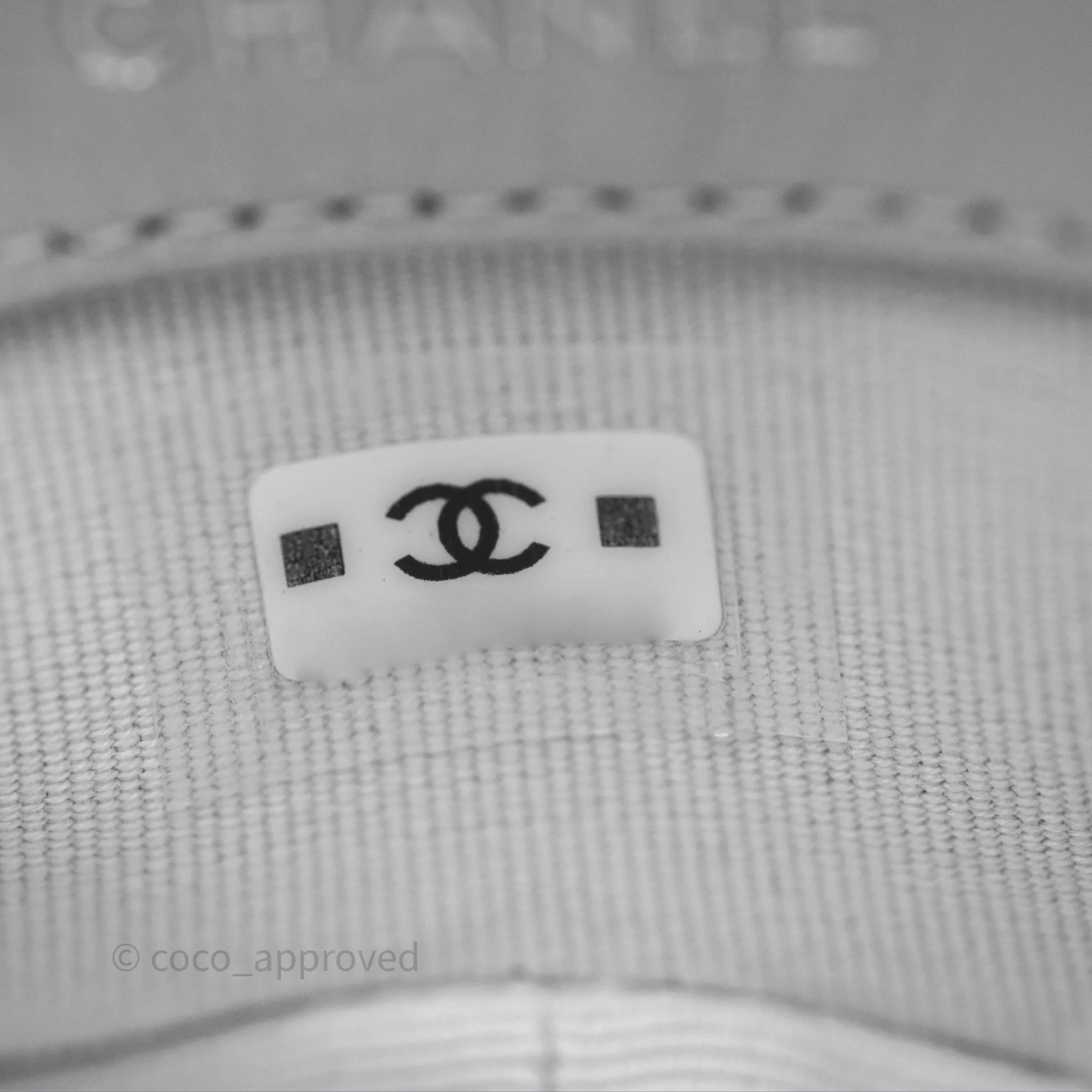 Chanel Star Coin Purse Metallic Silver Lambskin Silver Hardware