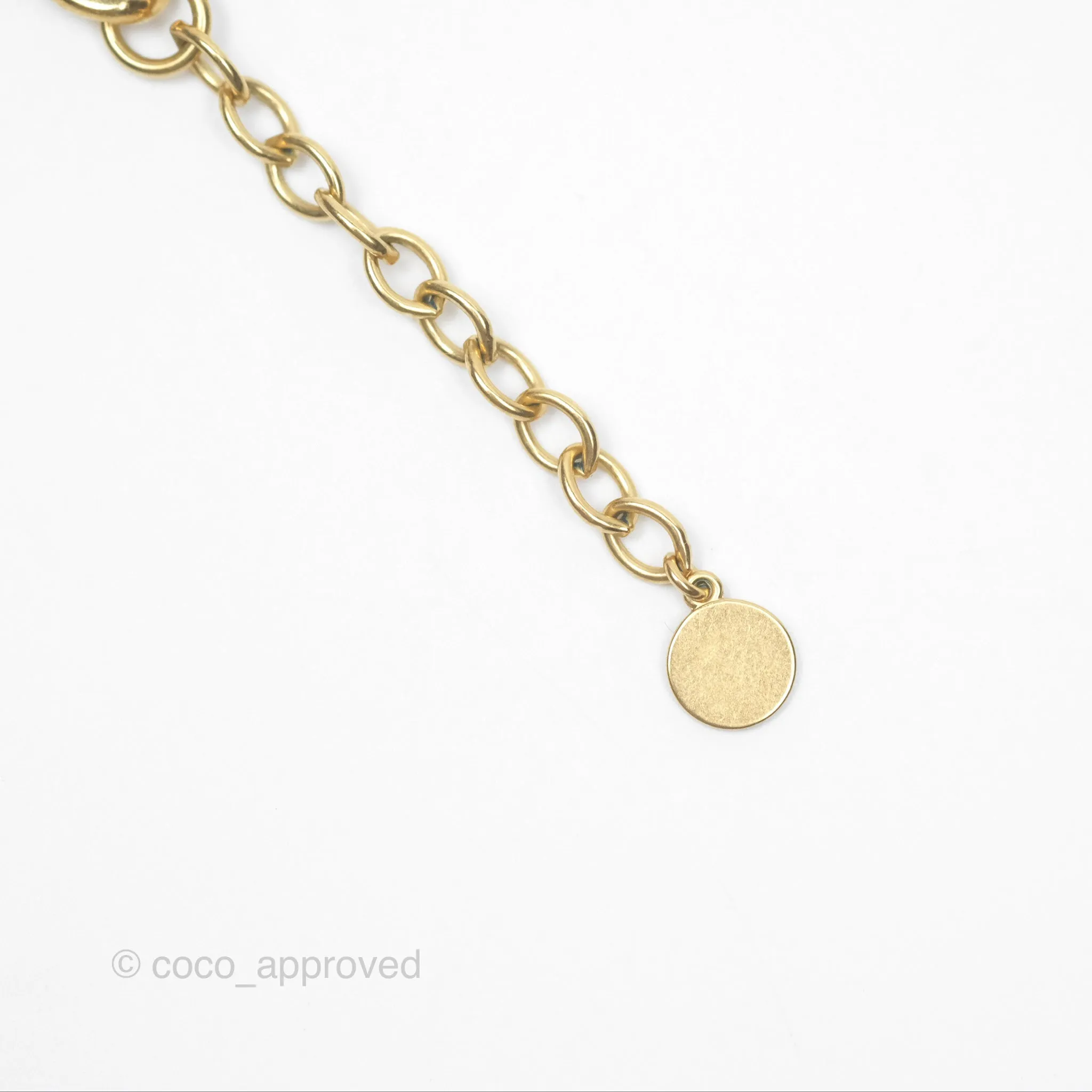 Christian Dior 30 Montaigne Choker Gold Tone