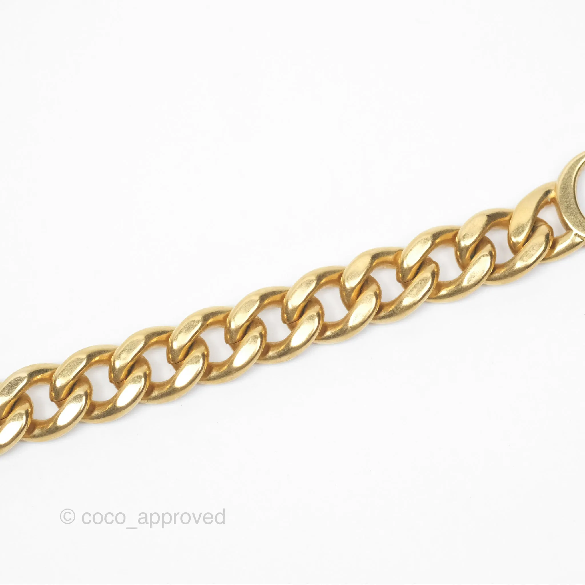 Christian Dior 30 Montaigne Choker Gold Tone