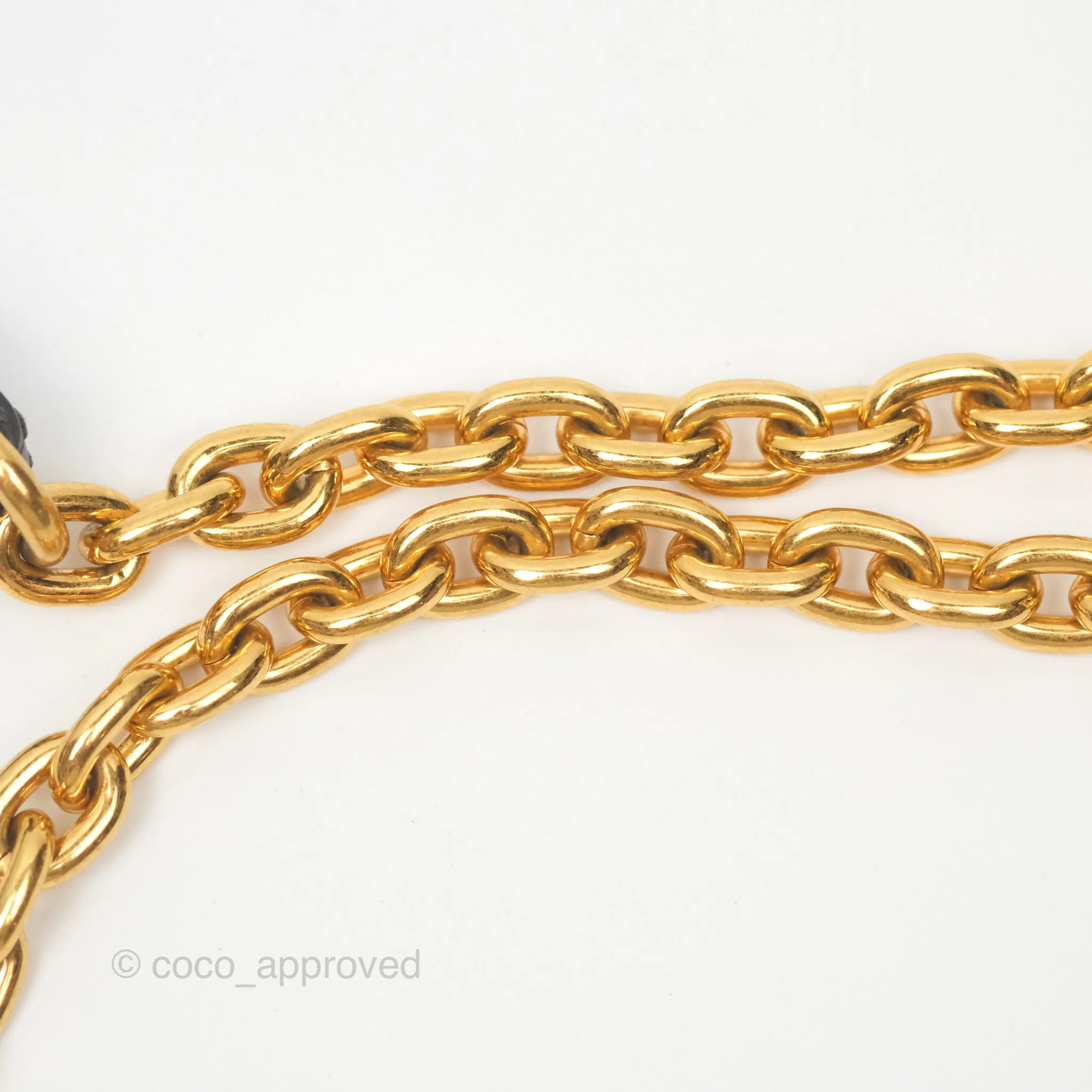 Christian Dior 30 Montaigne with Chain Blue Dior Oblique Jacquard