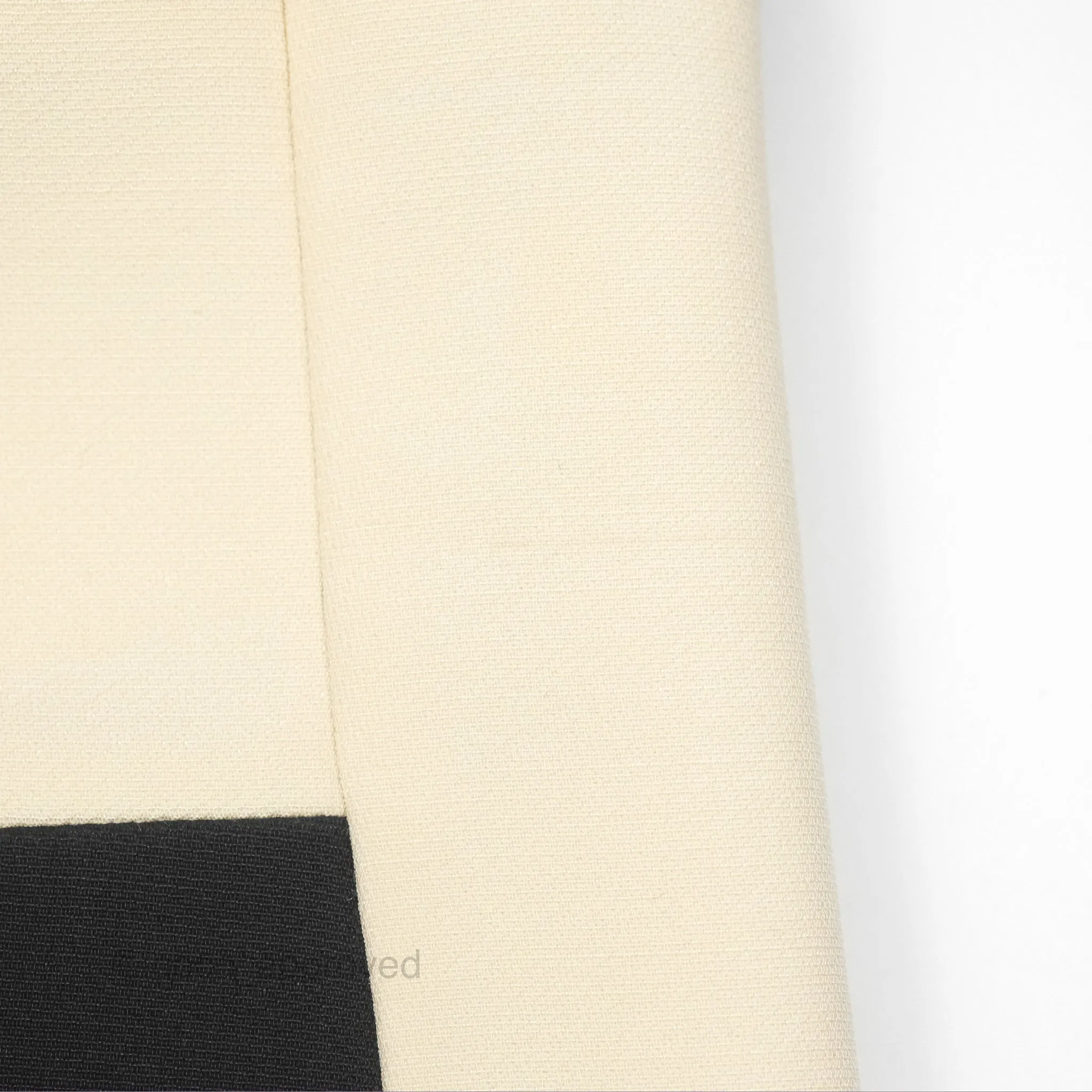 Christian Dior Black White Wool Silk Dress 2019AW Size 34