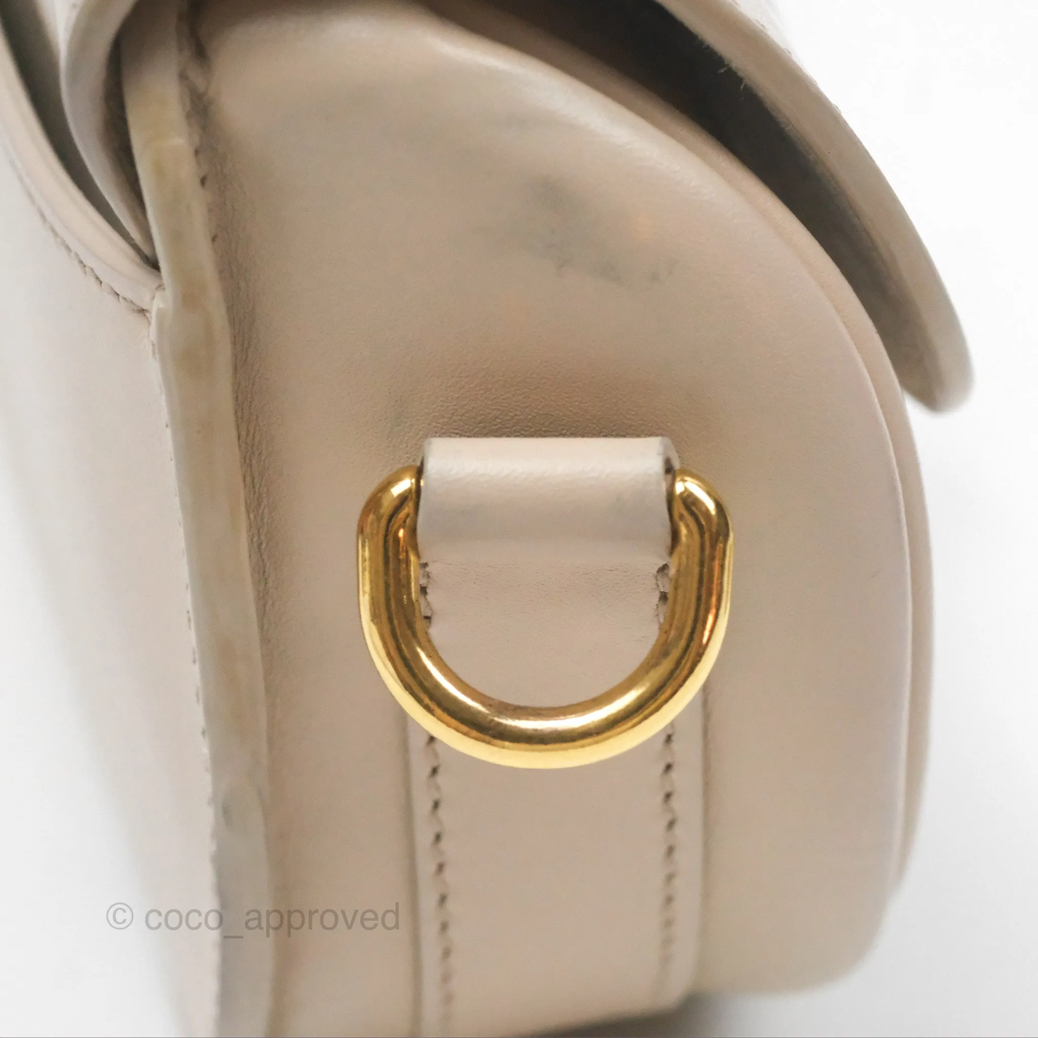 Christian Dior Bobby East-West Bag Calfskin Beige