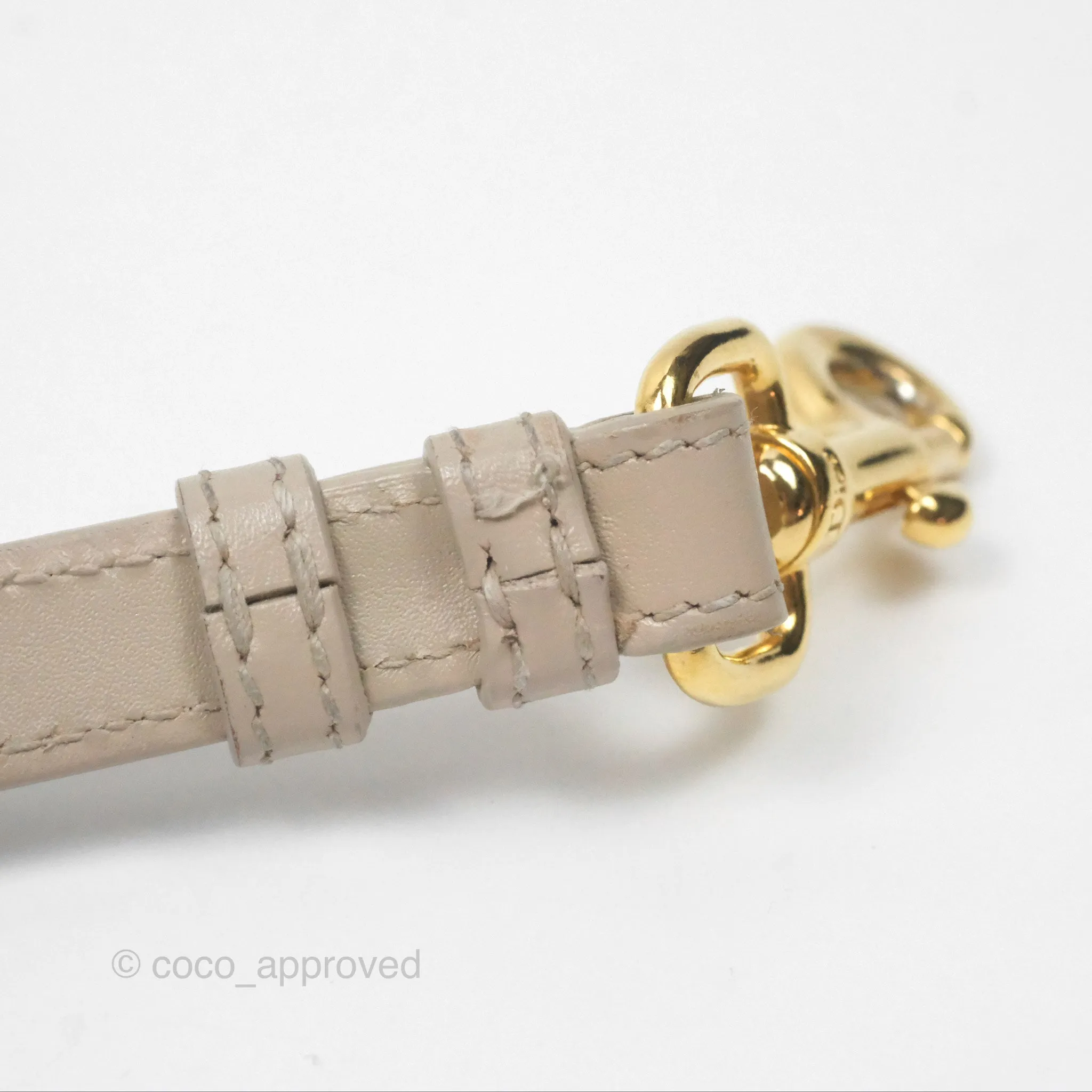 Christian Dior Bobby East-West Bag Calfskin Beige