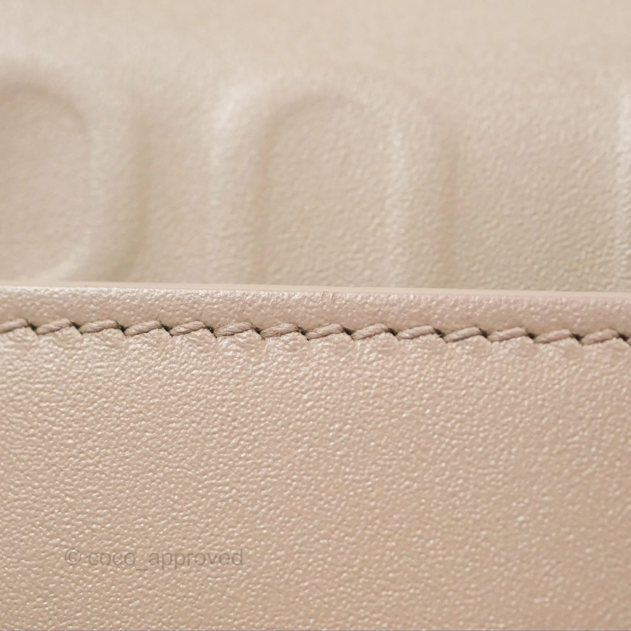 Christian Dior Bobby East-West Bag Calfskin Beige