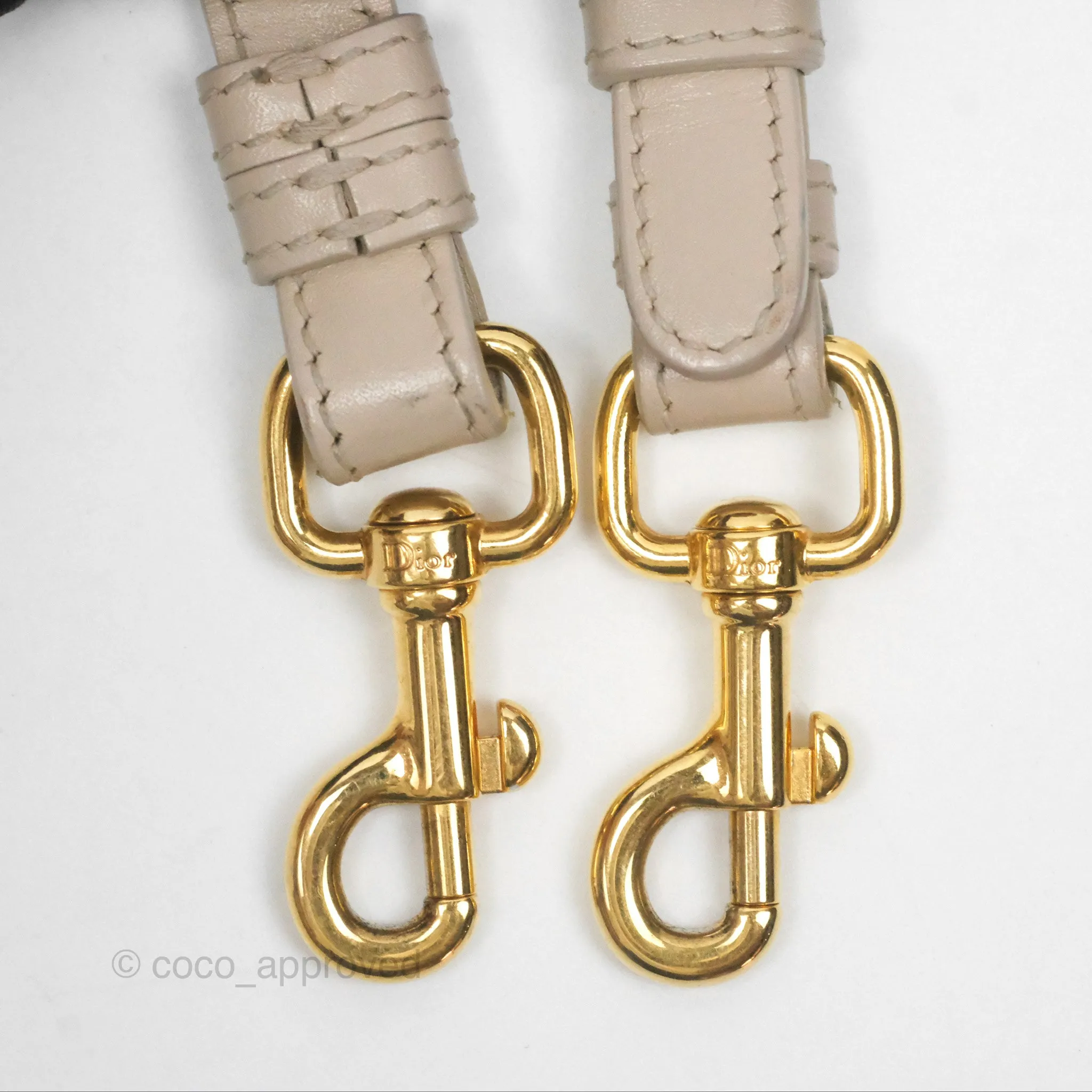 Christian Dior Bobby East-West Bag Calfskin Beige