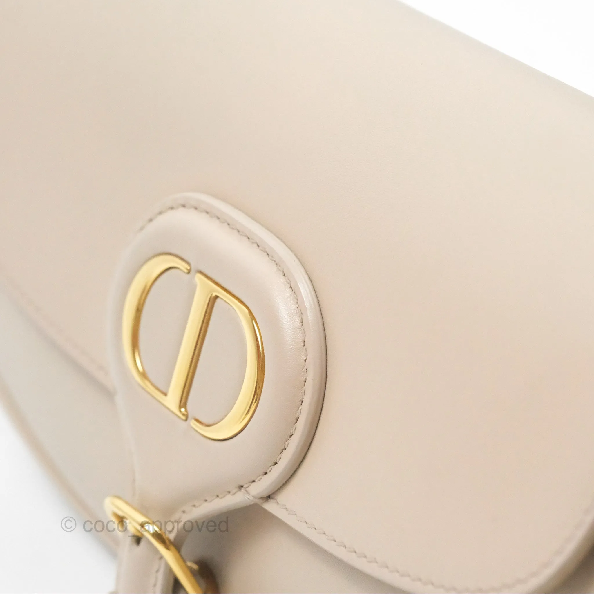 Christian Dior Bobby East-West Bag Calfskin Beige