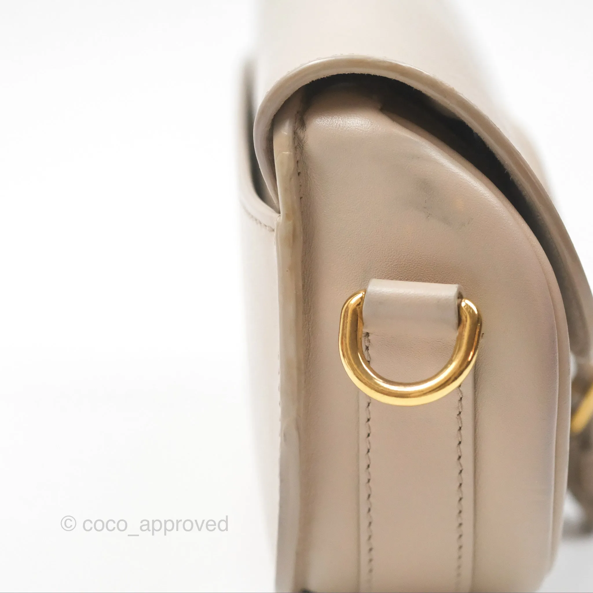 Christian Dior Bobby East-West Bag Calfskin Beige