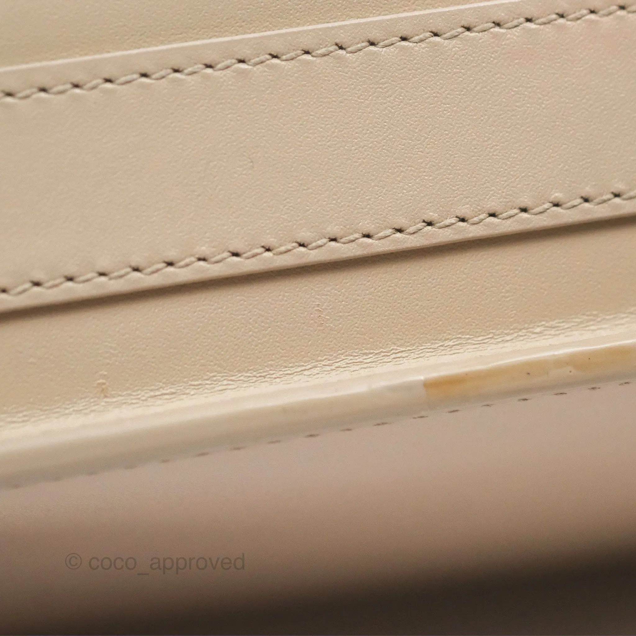 Christian Dior Bobby East-West Bag Calfskin Beige