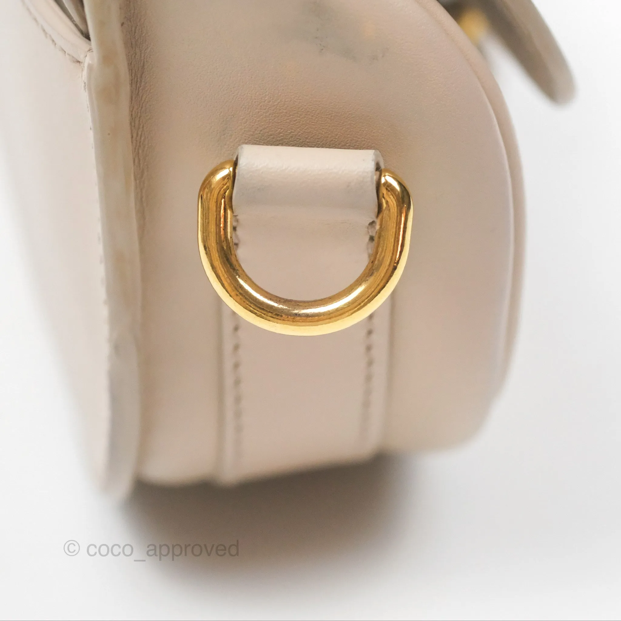 Christian Dior Bobby East-West Bag Calfskin Beige