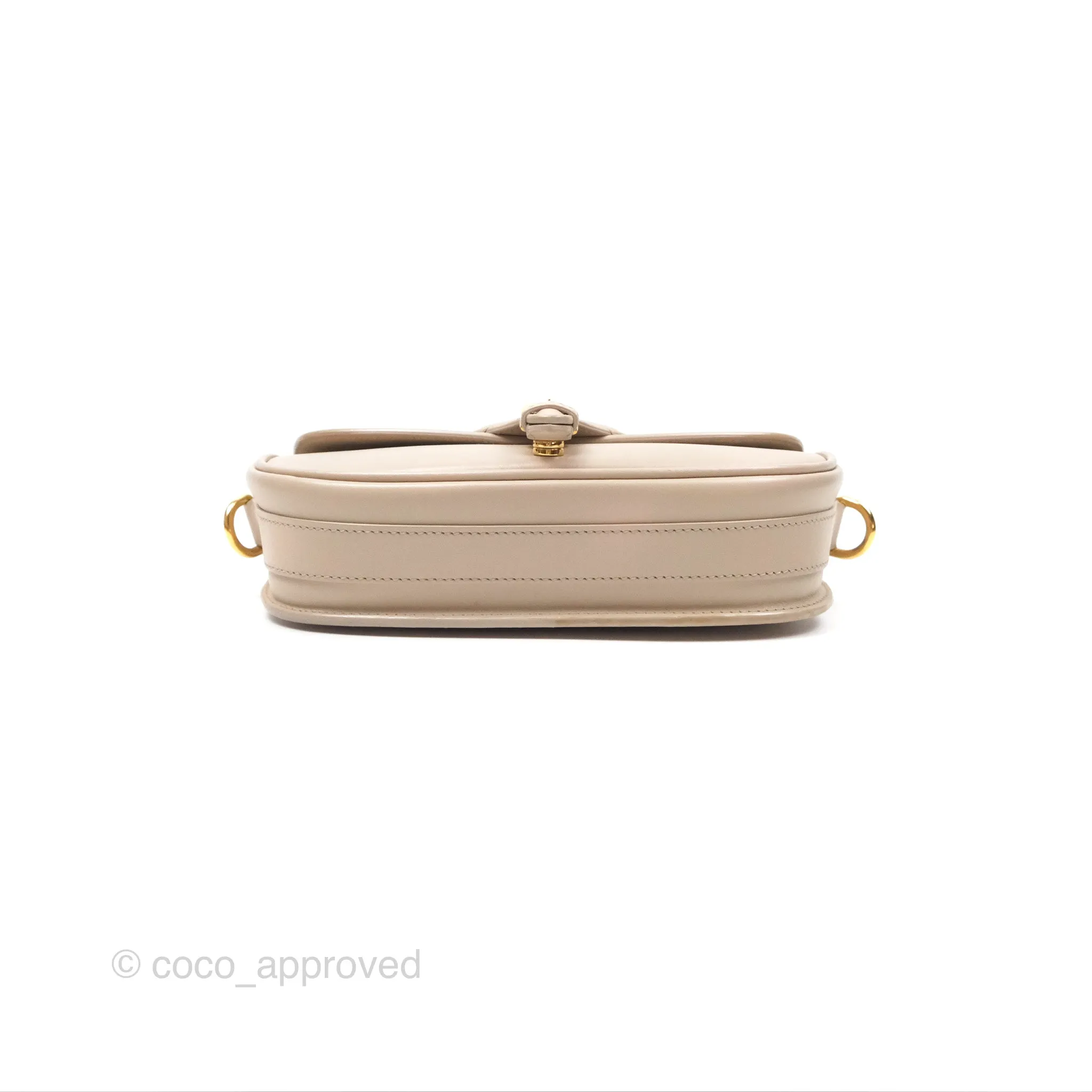 Christian Dior Bobby East-West Bag Calfskin Beige