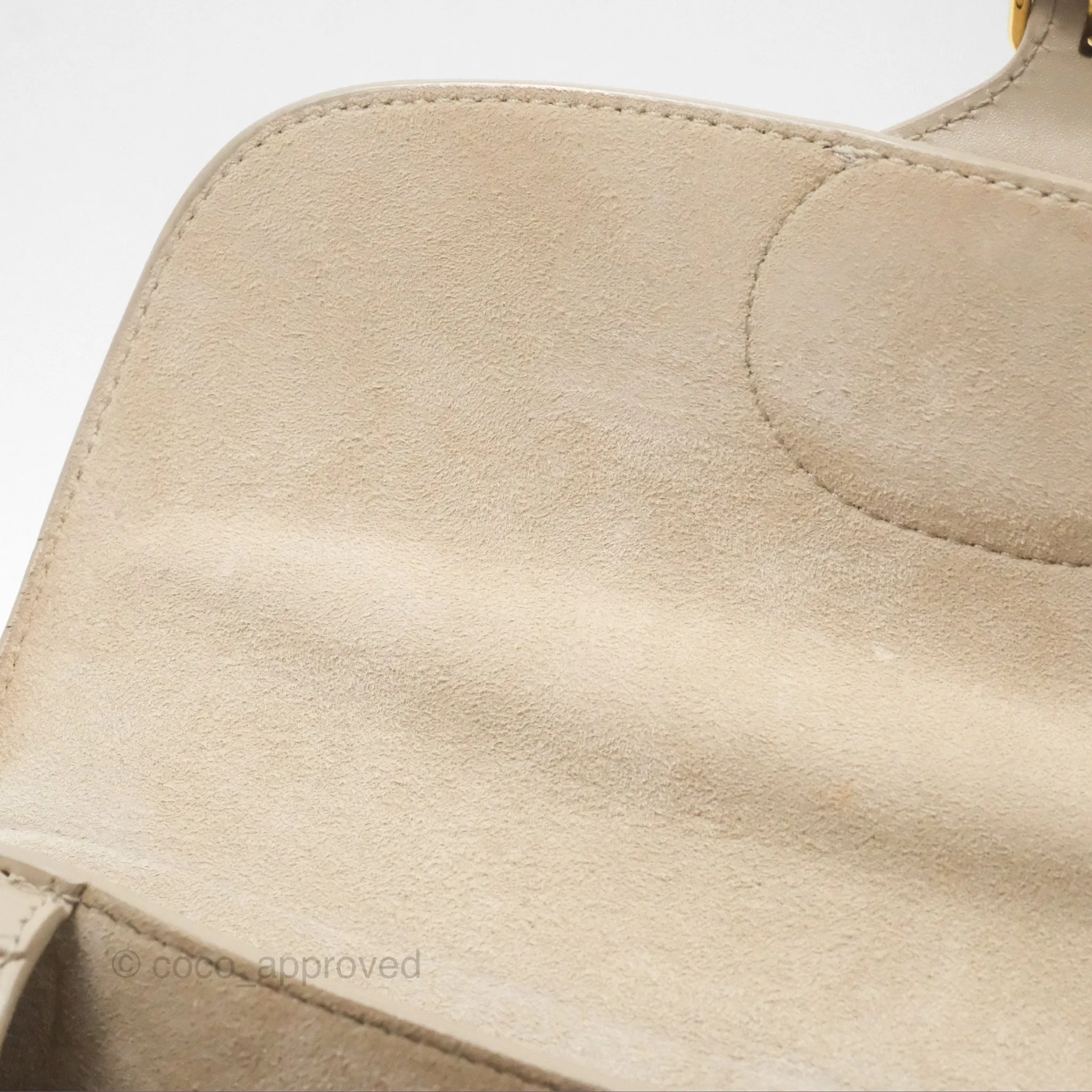 Christian Dior Bobby East-West Bag Calfskin Beige