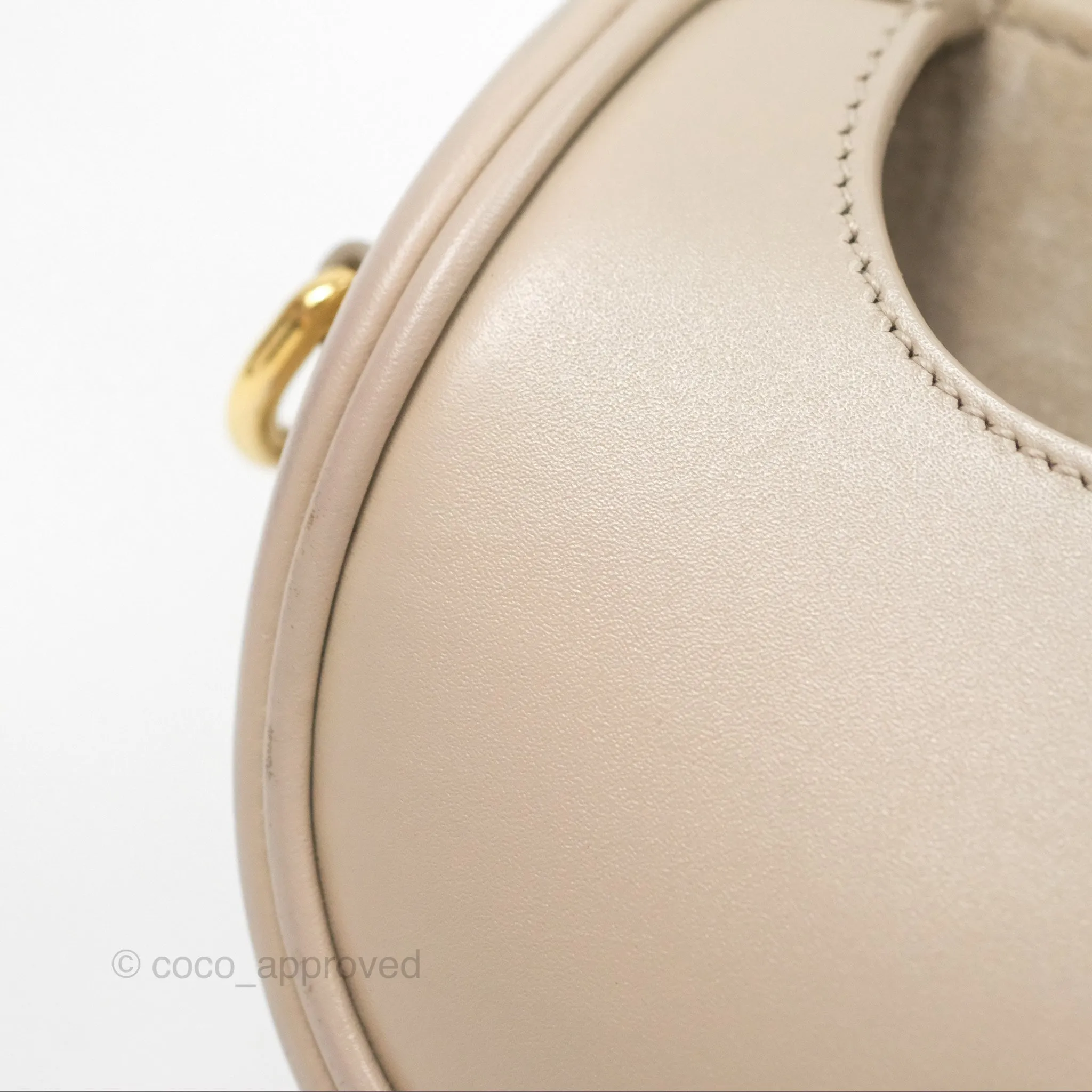 Christian Dior Bobby East-West Bag Calfskin Beige