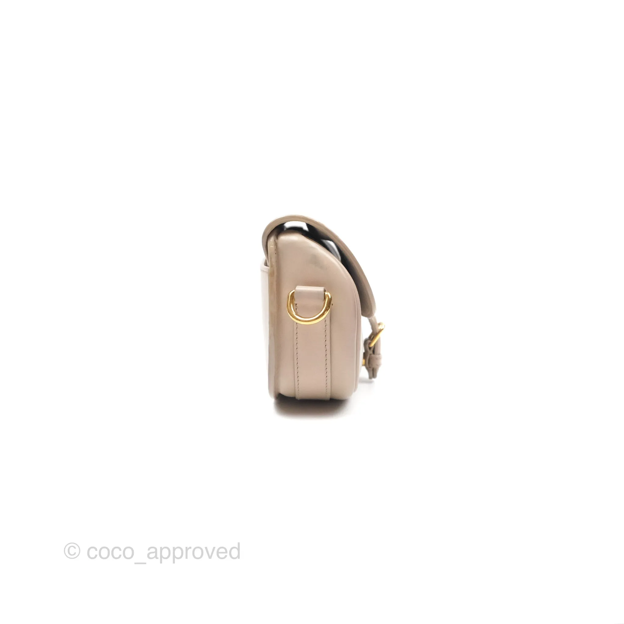 Christian Dior Bobby East-West Bag Calfskin Beige