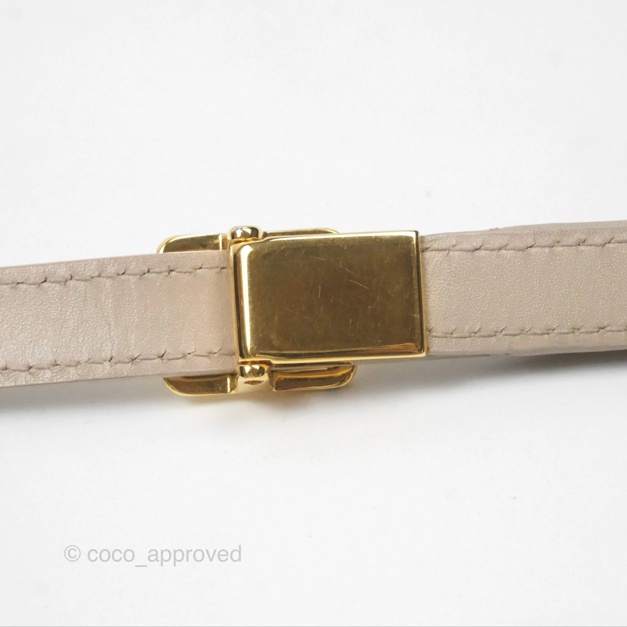 Christian Dior Bobby East-West Bag Calfskin Beige
