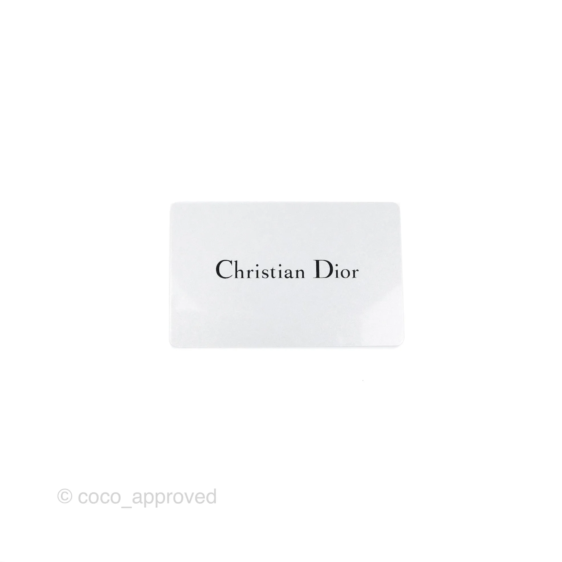 Christian Dior Cannage Mini Lady Dior Black Silver Hardware