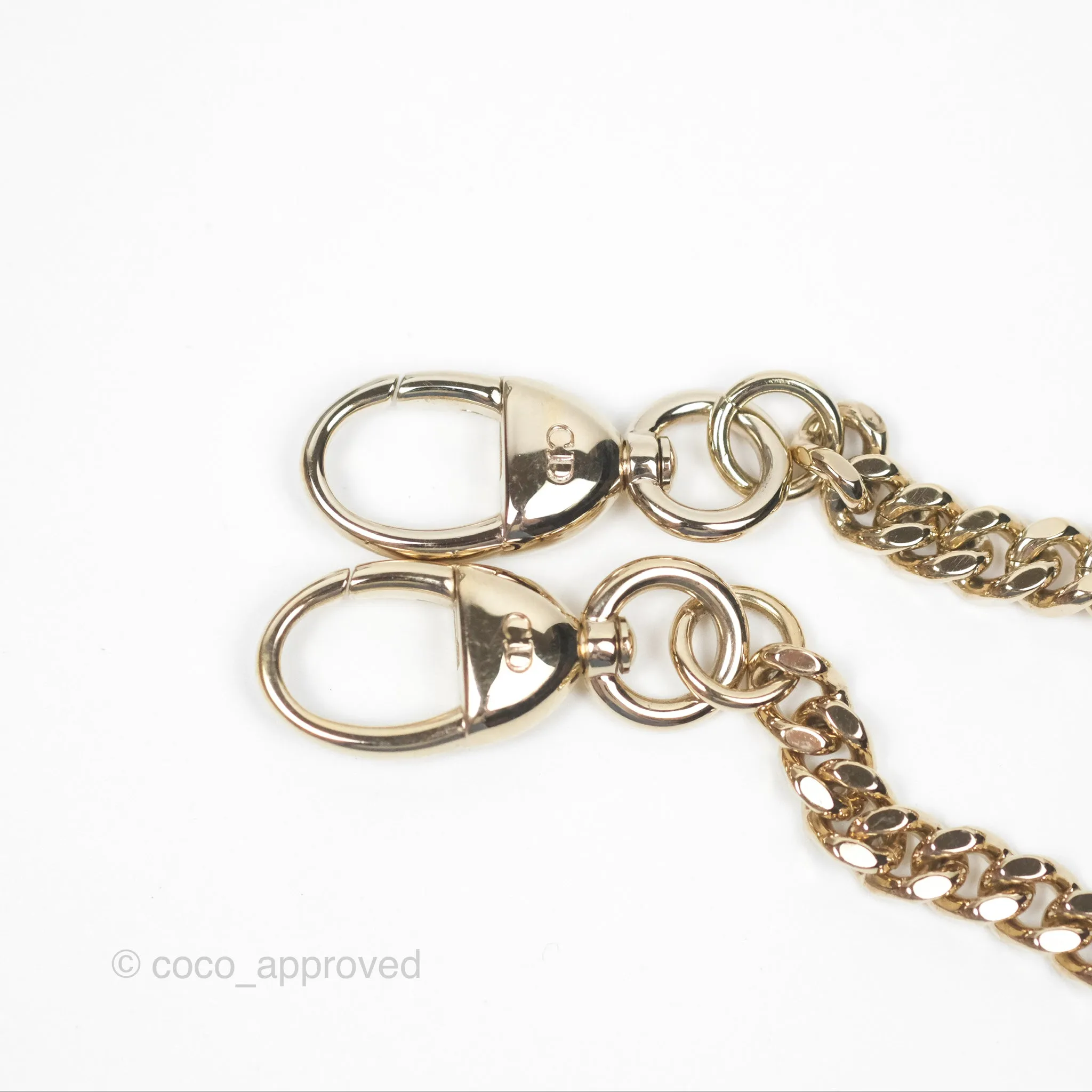 Christian Dior Cannage Mini Lady Dior Grey Gold Hardware