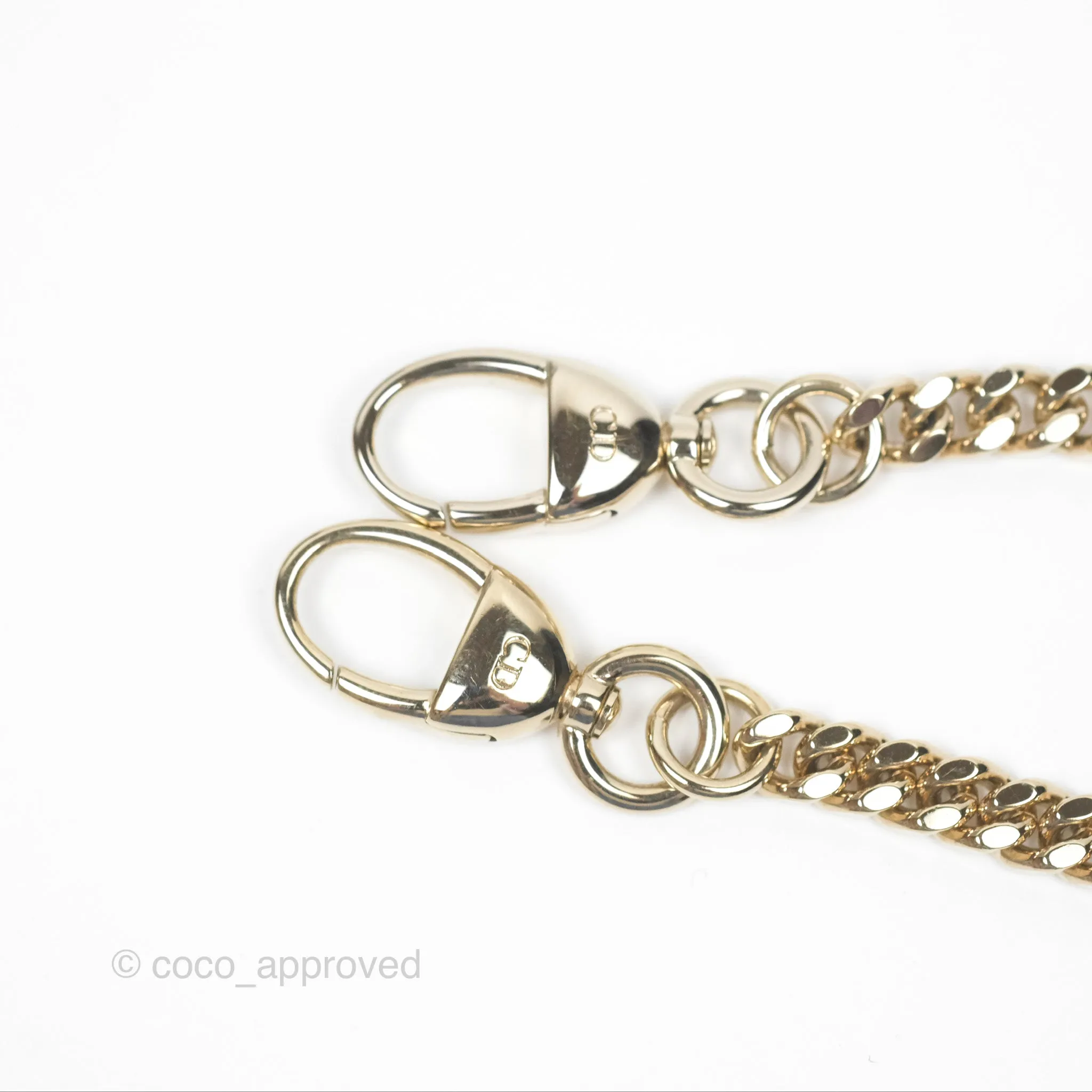 Christian Dior Cannage Mini Lady Dior Grey Gold Hardware