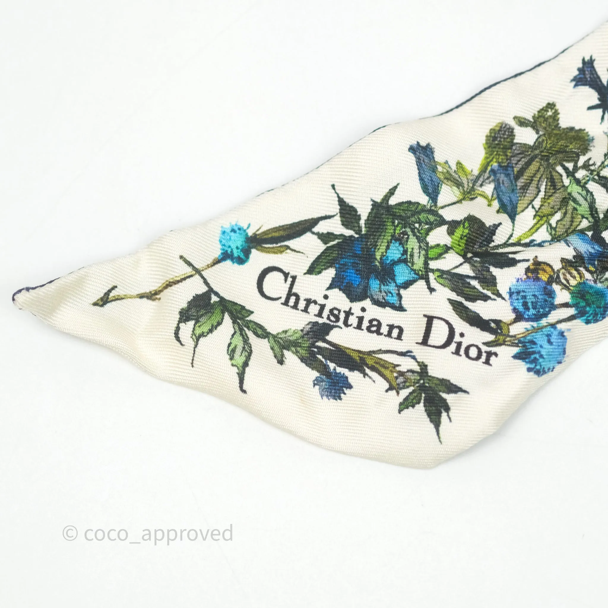 Christian Dior D-Millefiori Mitzah Silk Twilly