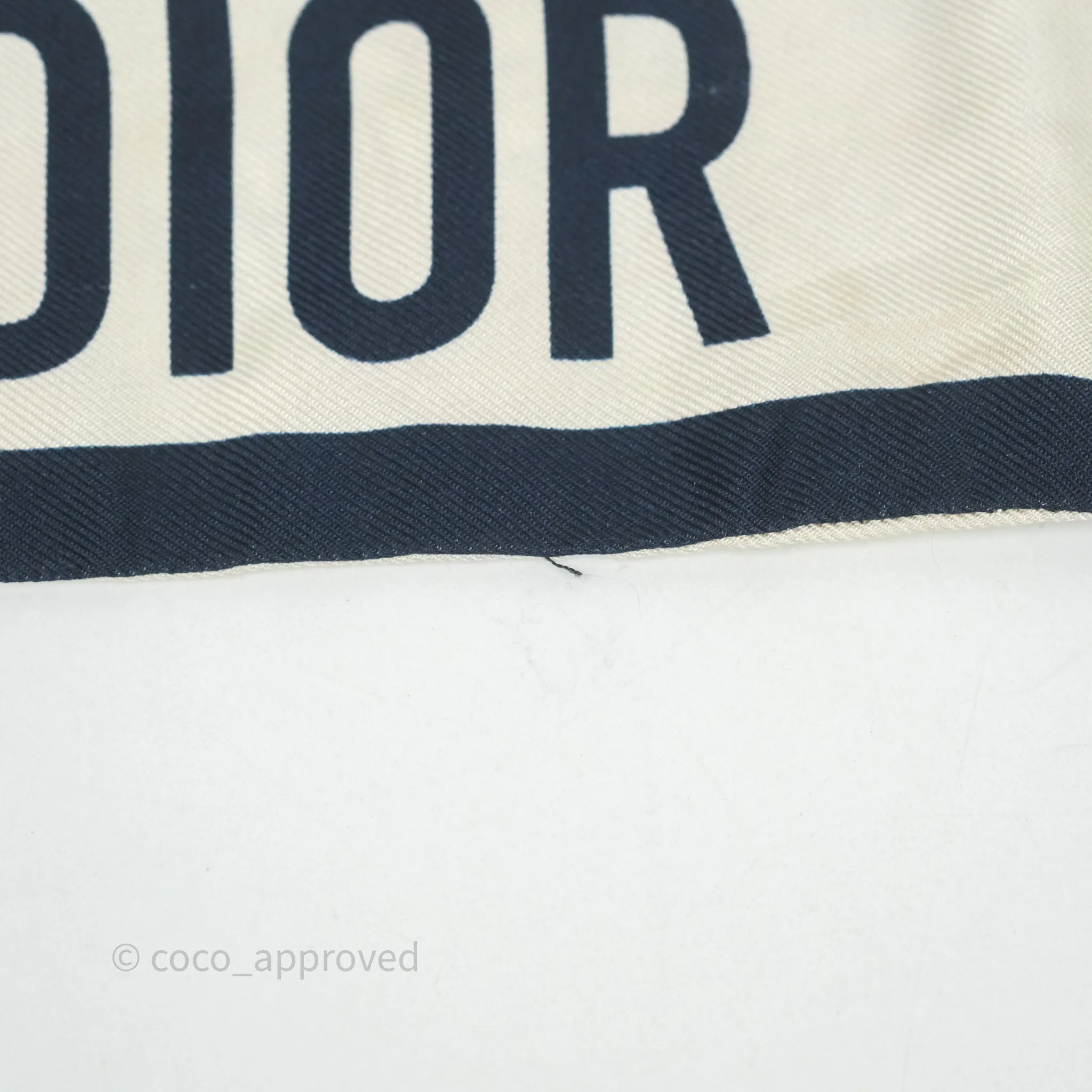 Christian Dior D-Millefiori Mitzah Silk Twilly