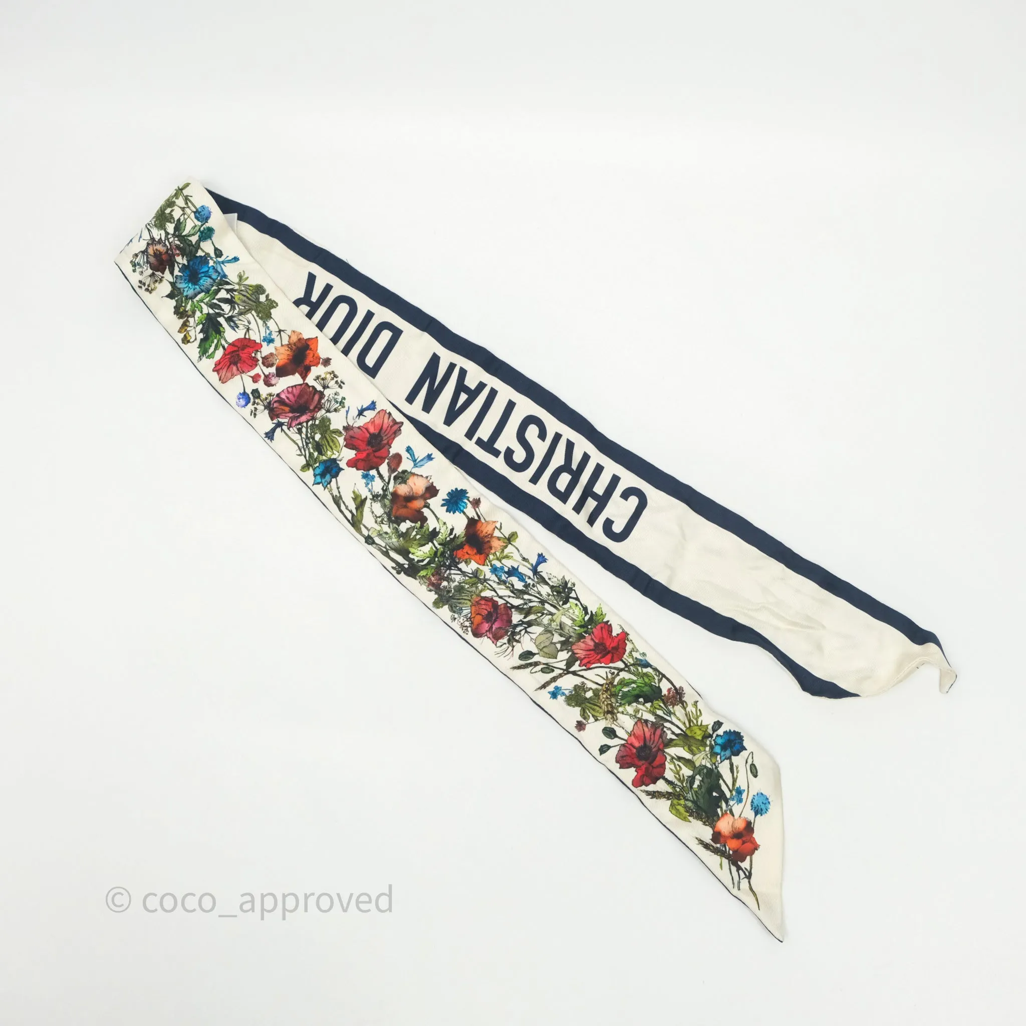 Christian Dior D-Millefiori Mitzah Silk Twilly