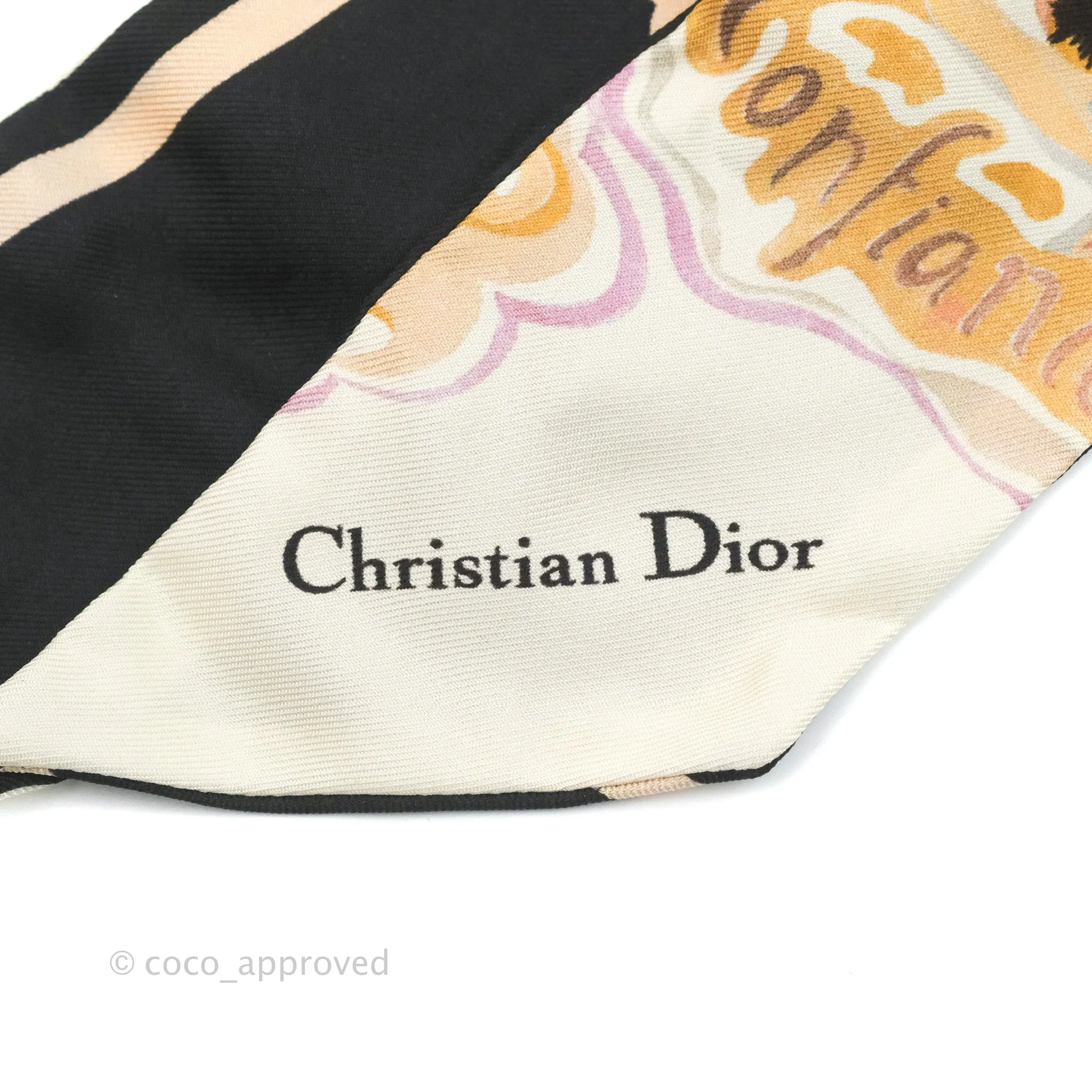 Christian Dior Dioramour Scarf Twilly