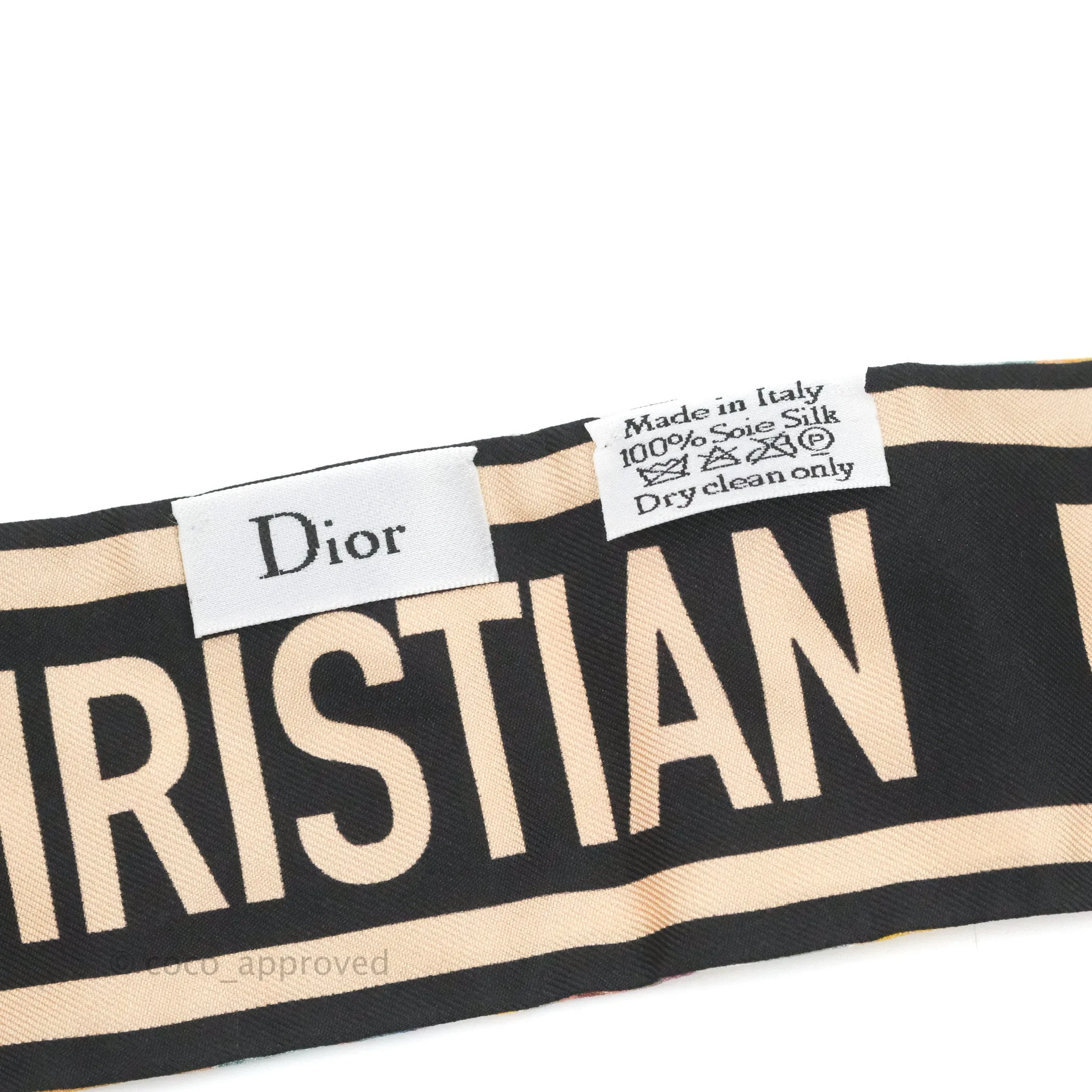 Christian Dior Dioramour Scarf Twilly