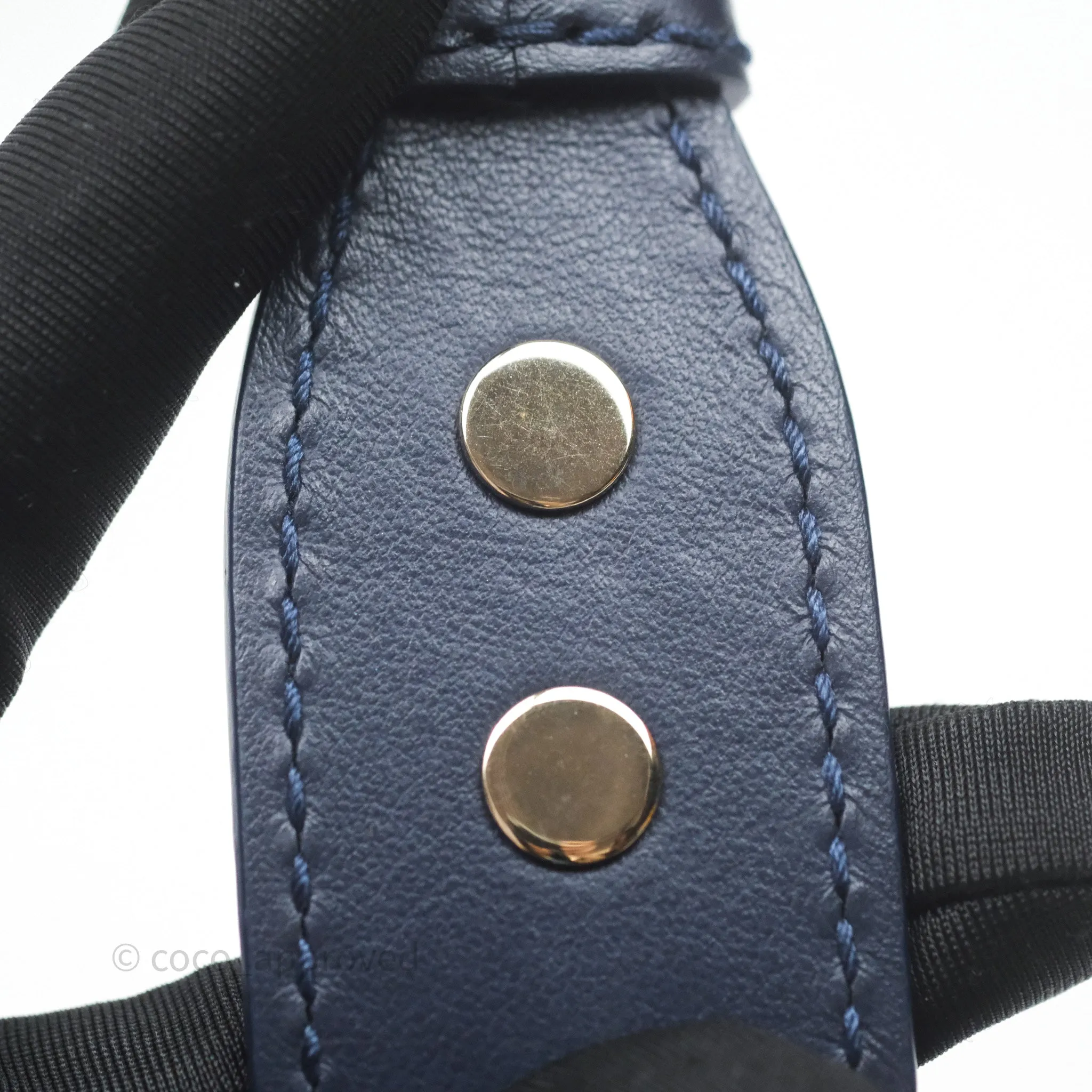 Christian Dior Dioriviera Medium Lady D-Joy Bag Natural Rattan and Blue Dior Oblique Jacquard