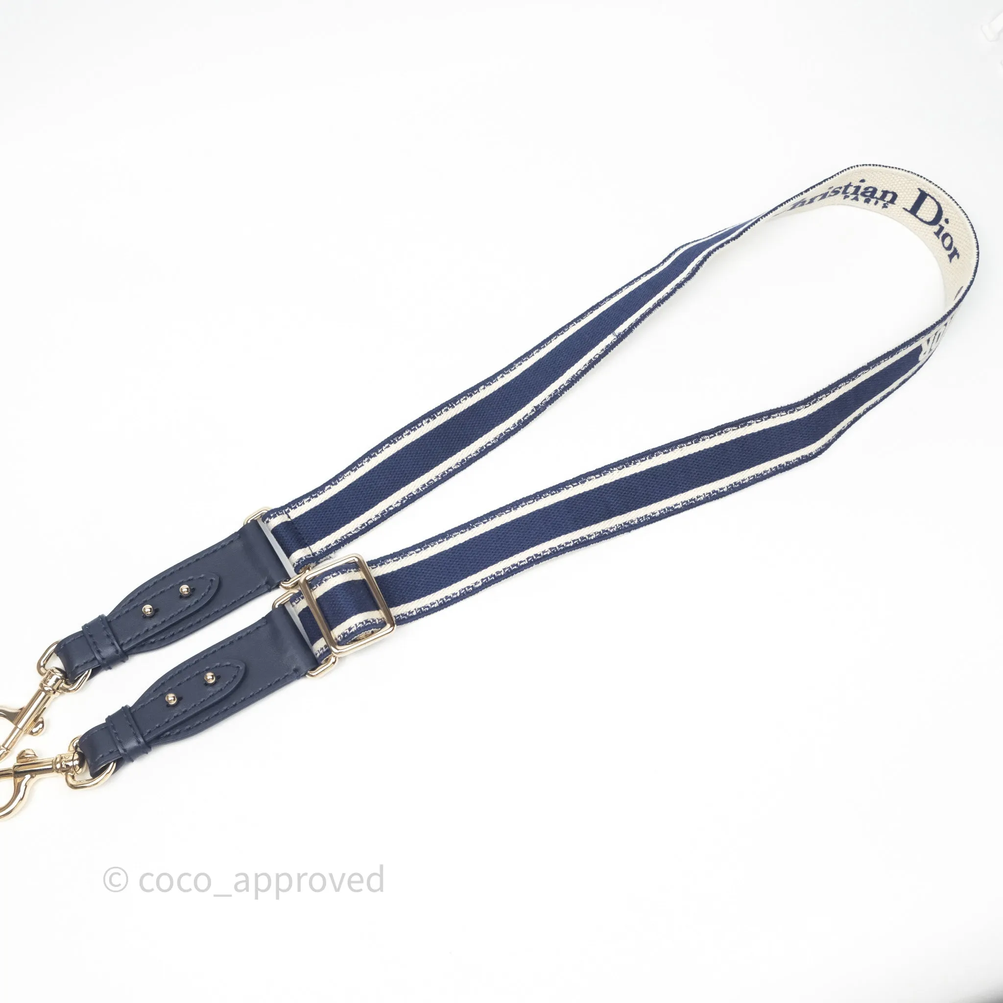Christian Dior Dioriviera Medium Lady D-Joy Bag Natural Rattan and Blue Dior Oblique Jacquard
