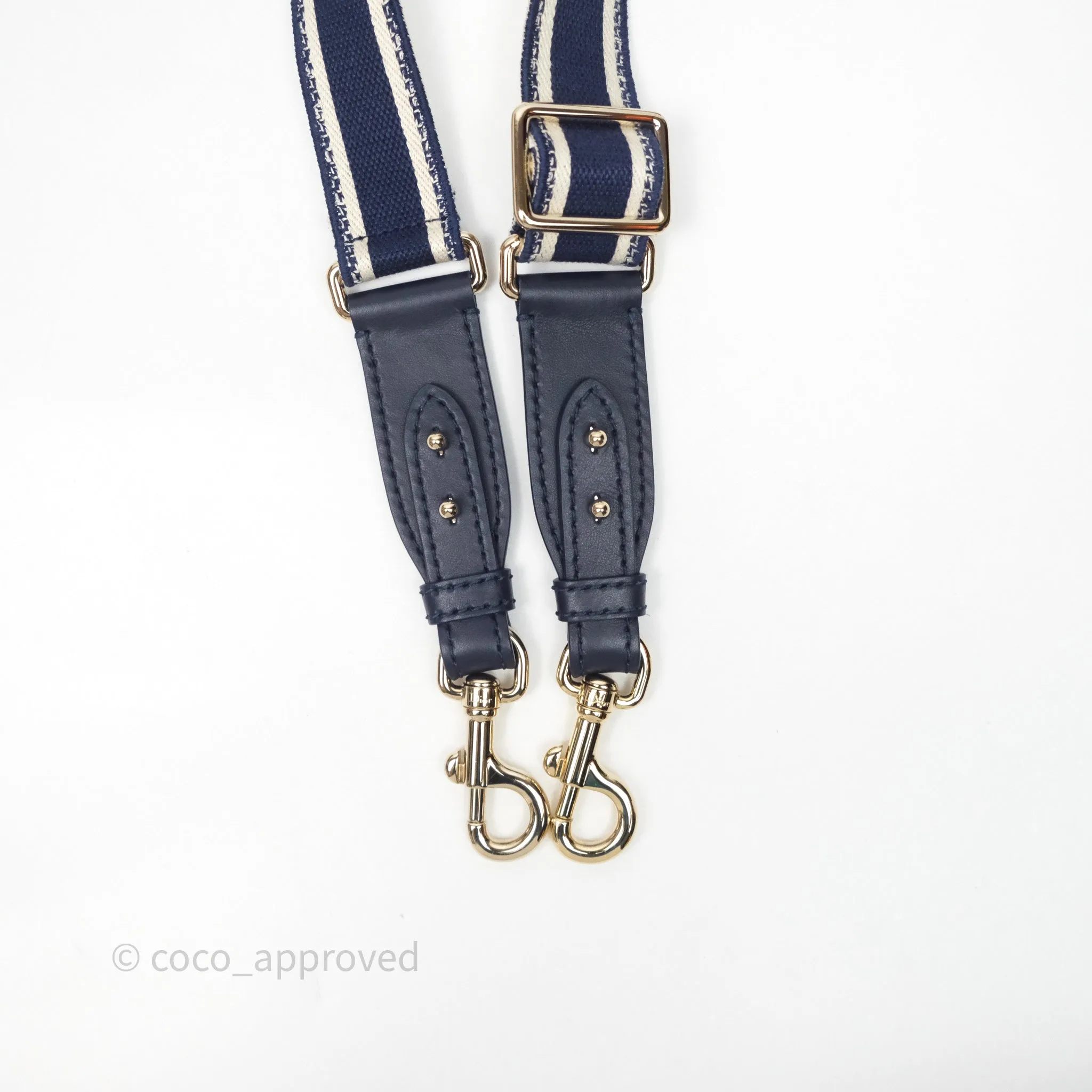 Christian Dior Dioriviera Medium Lady D-Joy Bag Natural Rattan and Blue Dior Oblique Jacquard