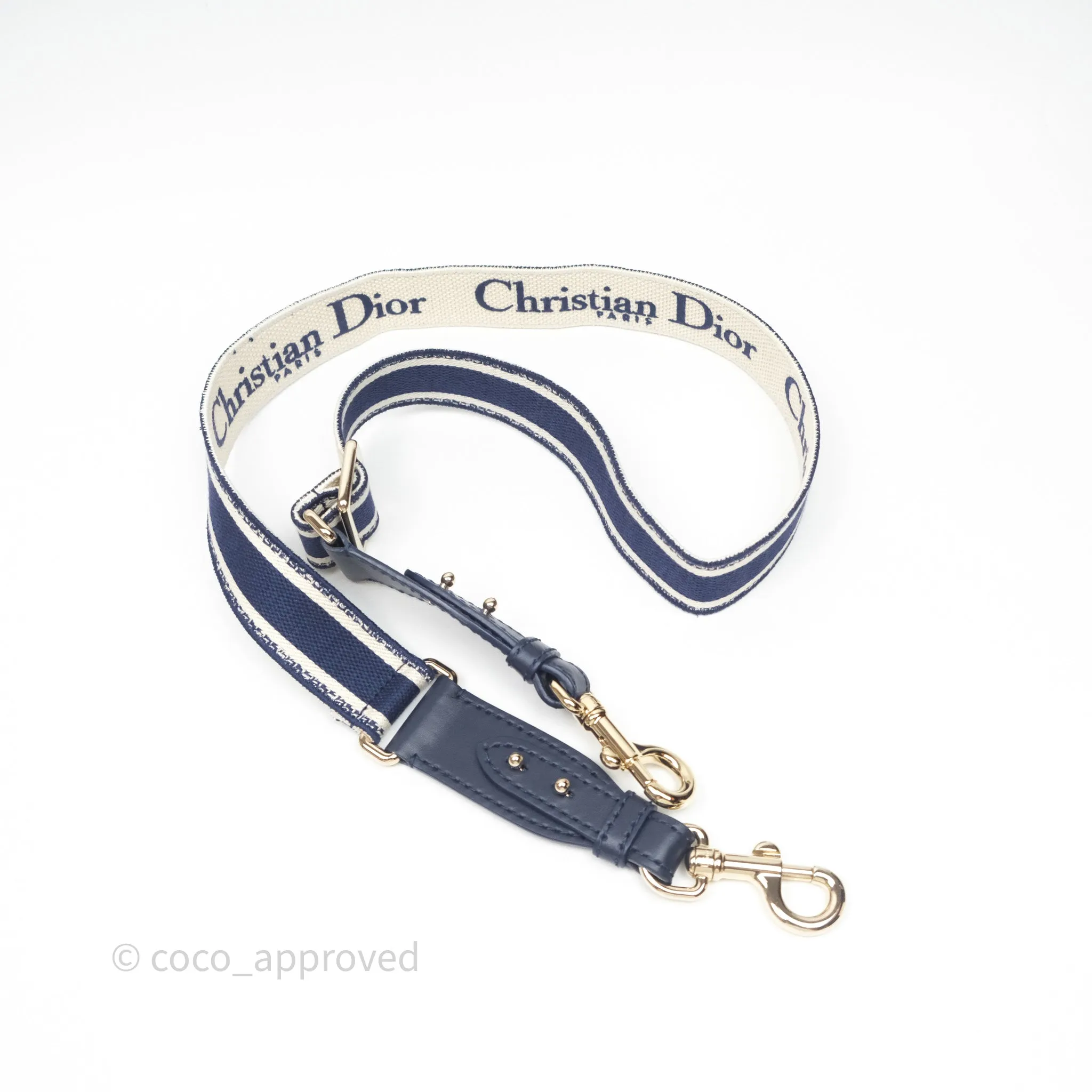 Christian Dior Dioriviera Medium Lady D-Joy Bag Natural Rattan and Blue Dior Oblique Jacquard