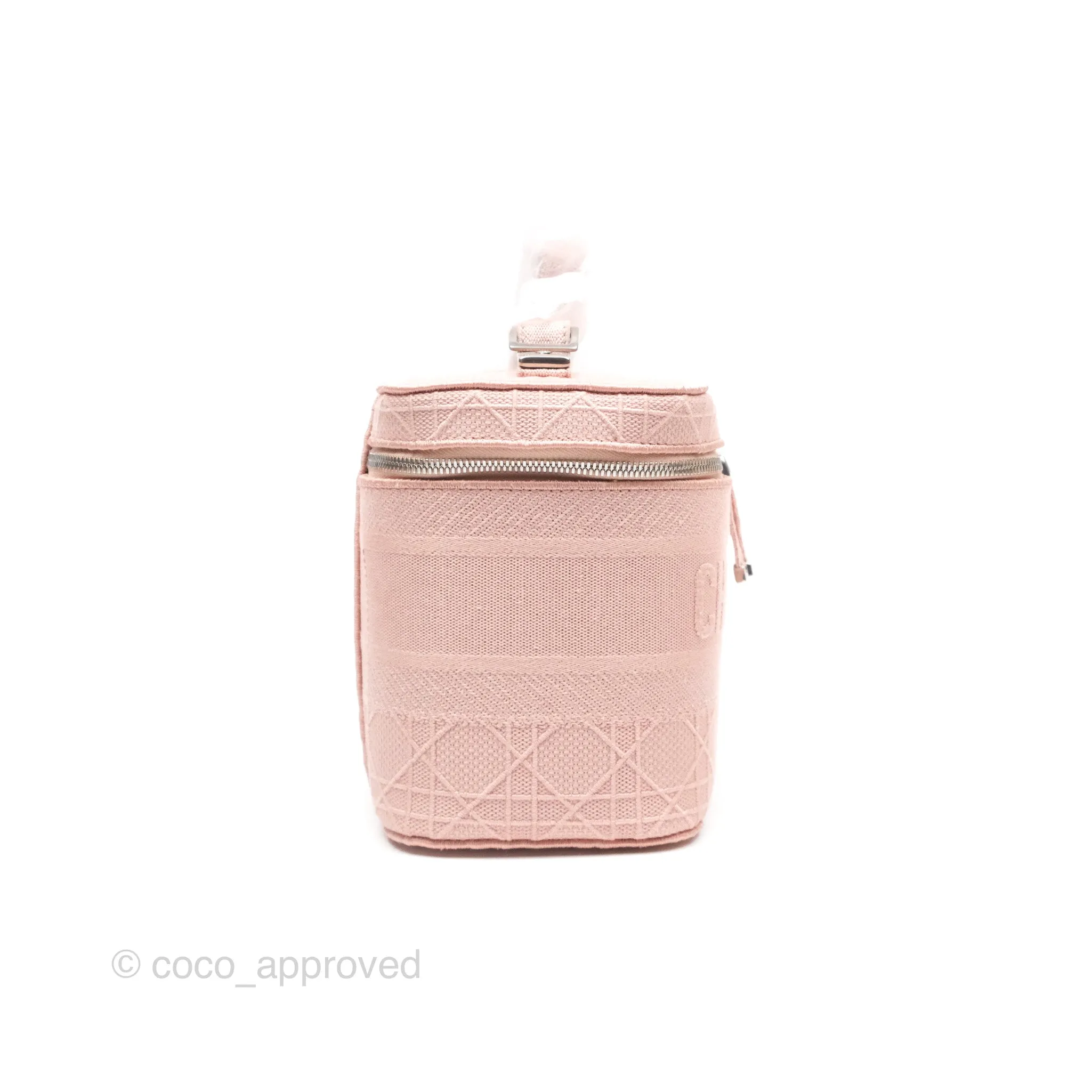 Christian Dior DiorTravel Vanity Case Pink Cannage