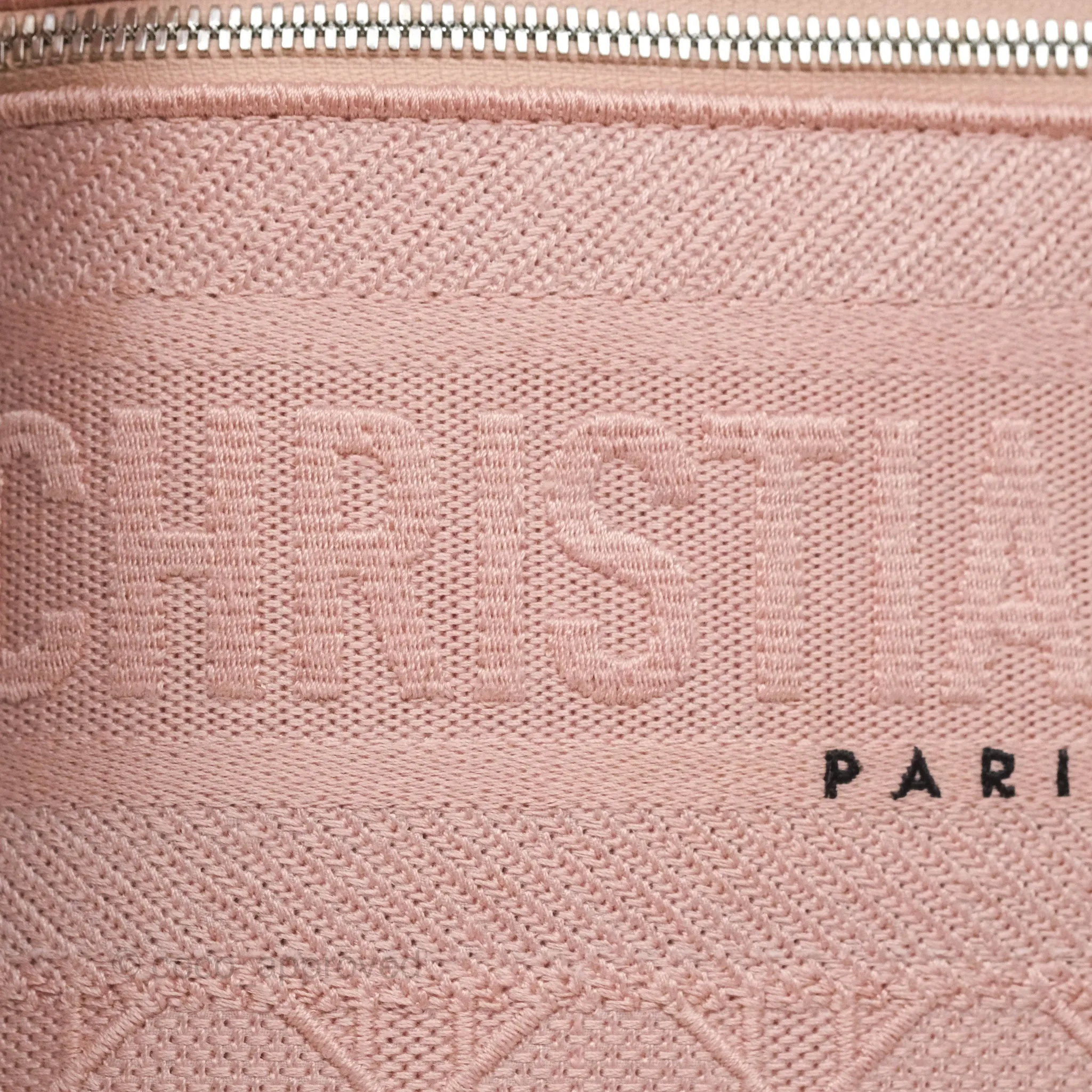 Christian Dior DiorTravel Vanity Case Pink Cannage