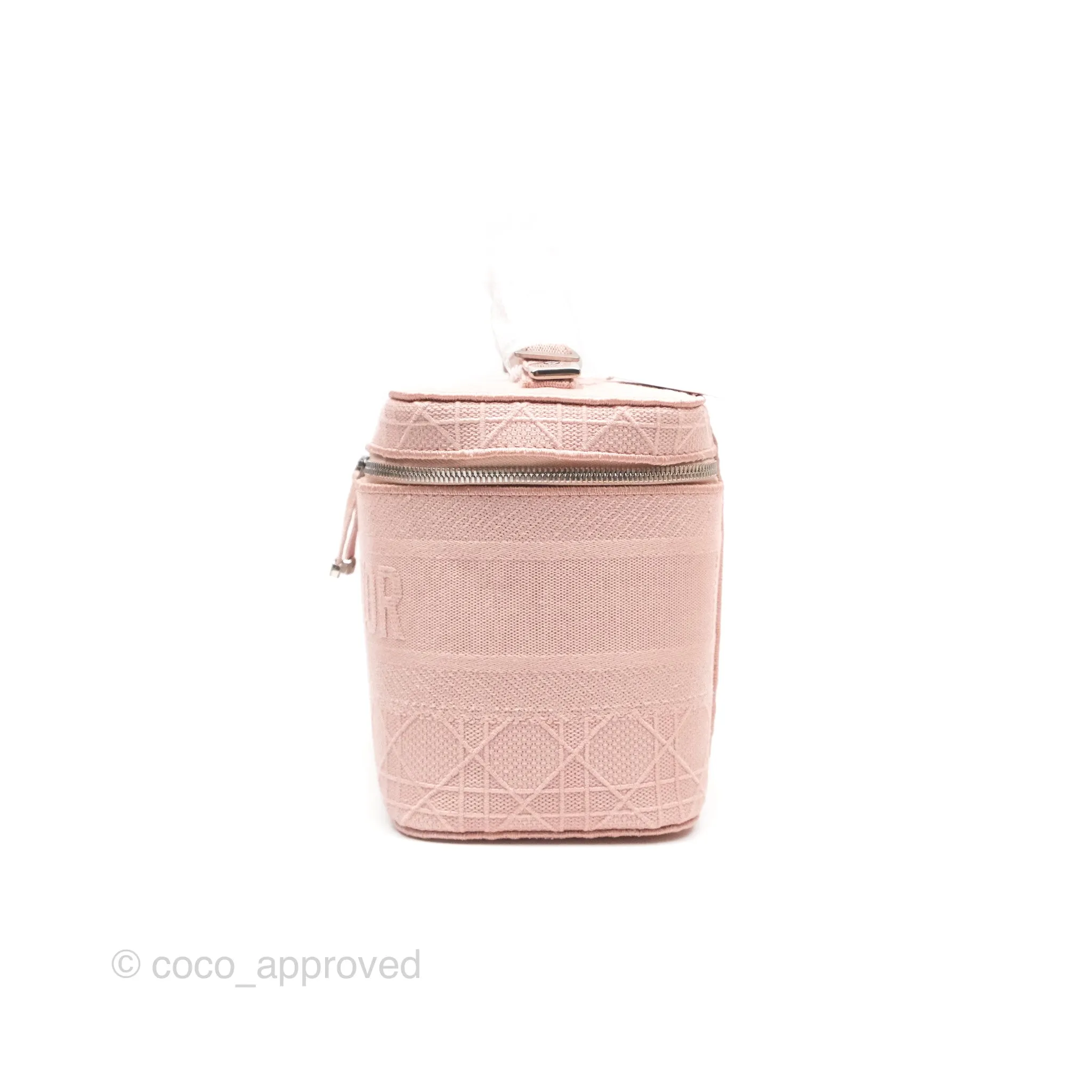 Christian Dior DiorTravel Vanity Case Pink Cannage