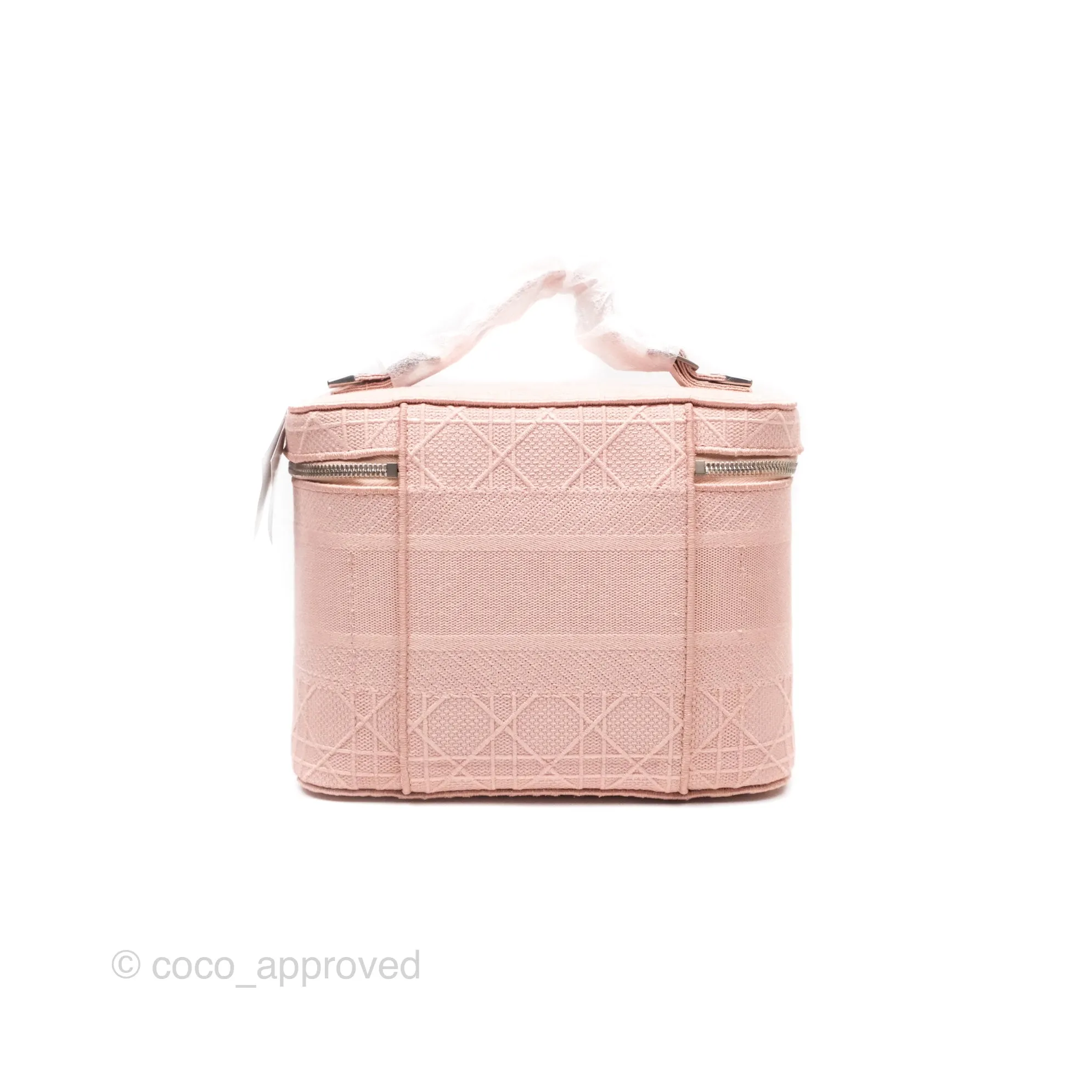 Christian Dior DiorTravel Vanity Case Pink Cannage
