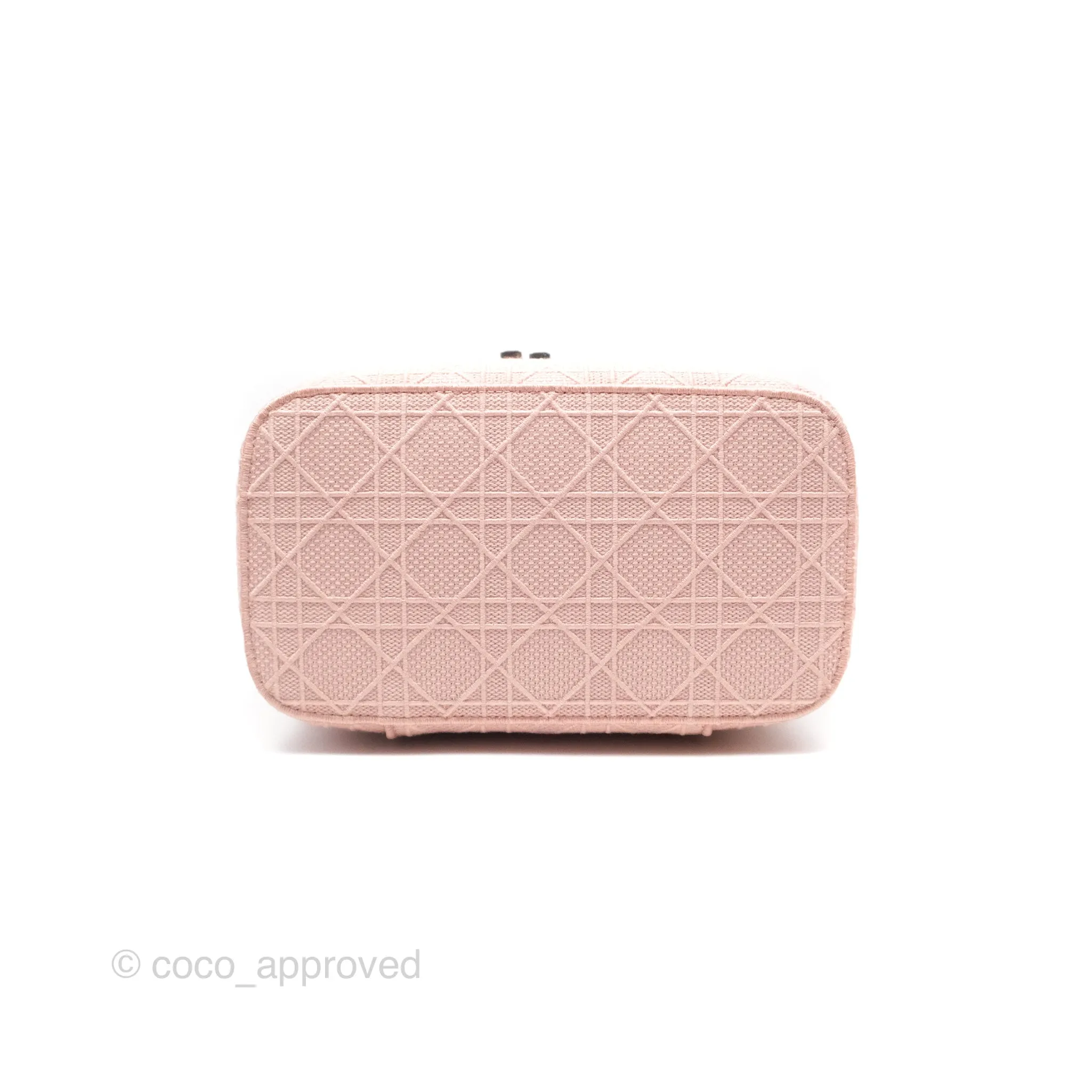 Christian Dior DiorTravel Vanity Case Pink Cannage