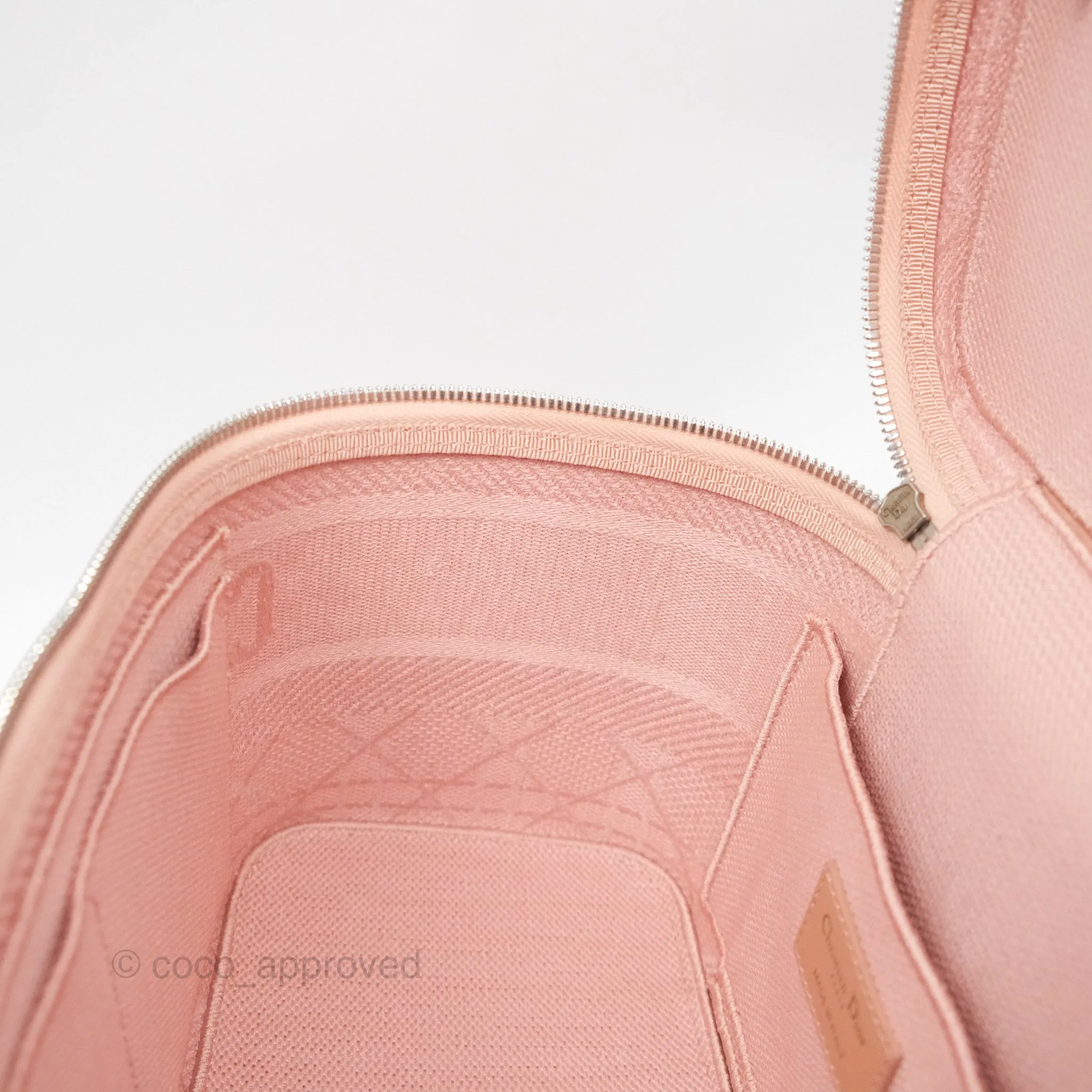 Christian Dior DiorTravel Vanity Case Pink Cannage