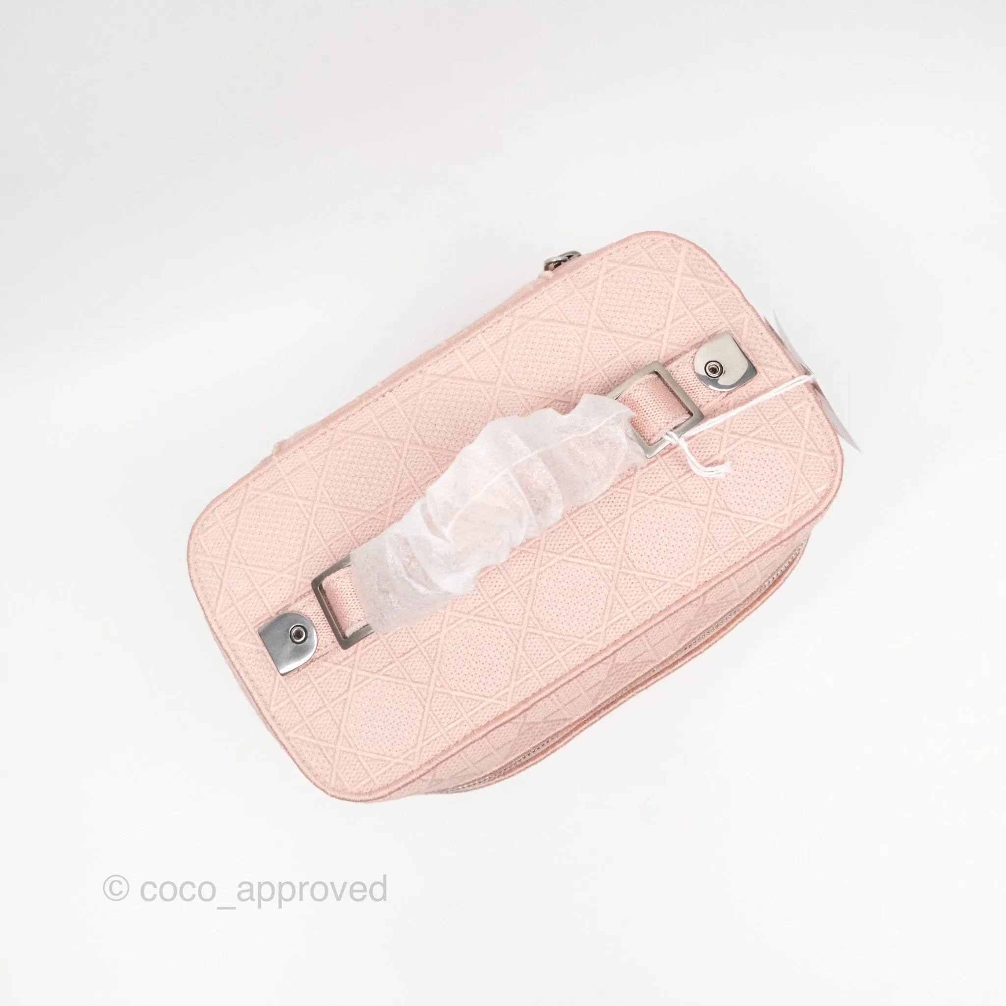 Christian Dior DiorTravel Vanity Case Pink Cannage