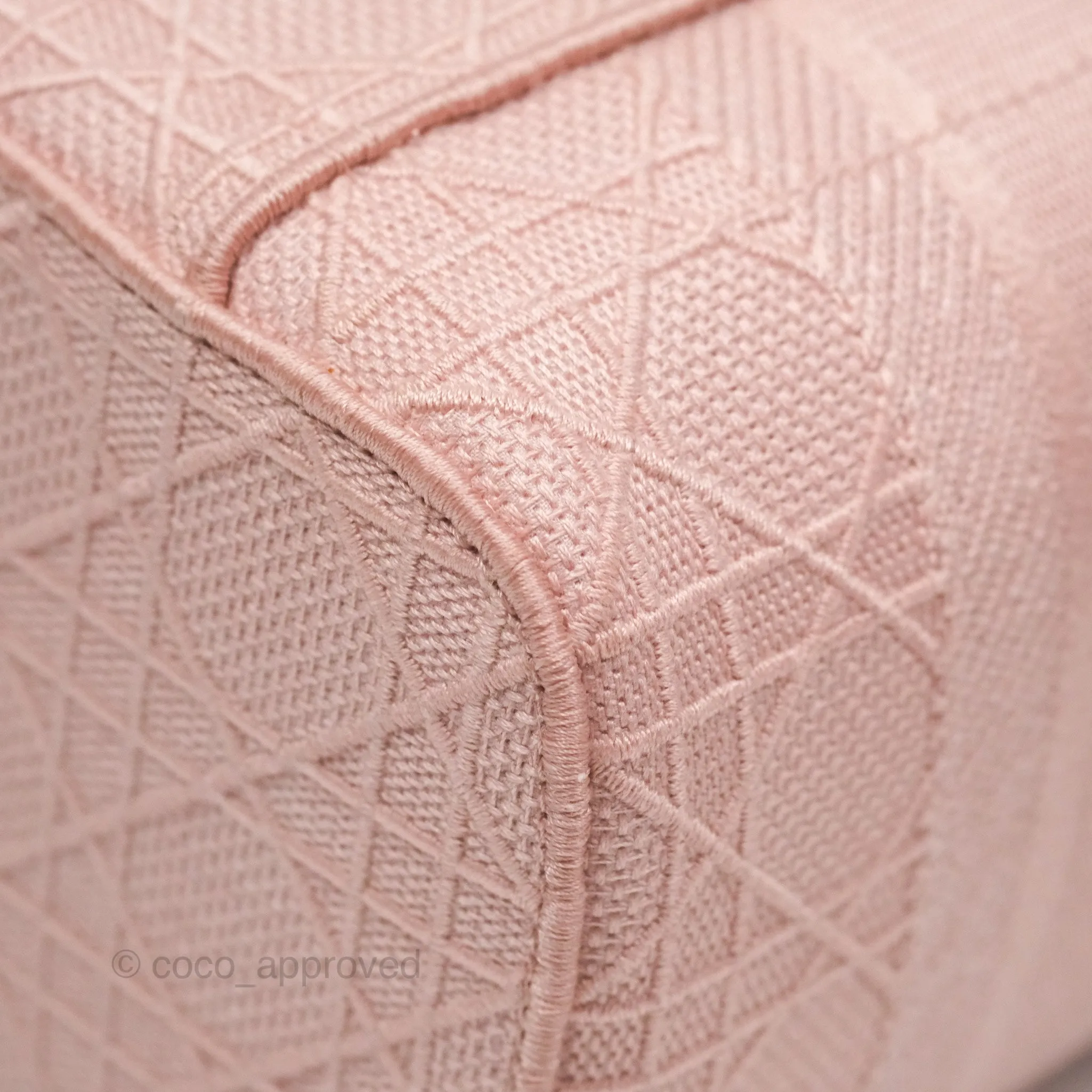 Christian Dior DiorTravel Vanity Case Pink Cannage