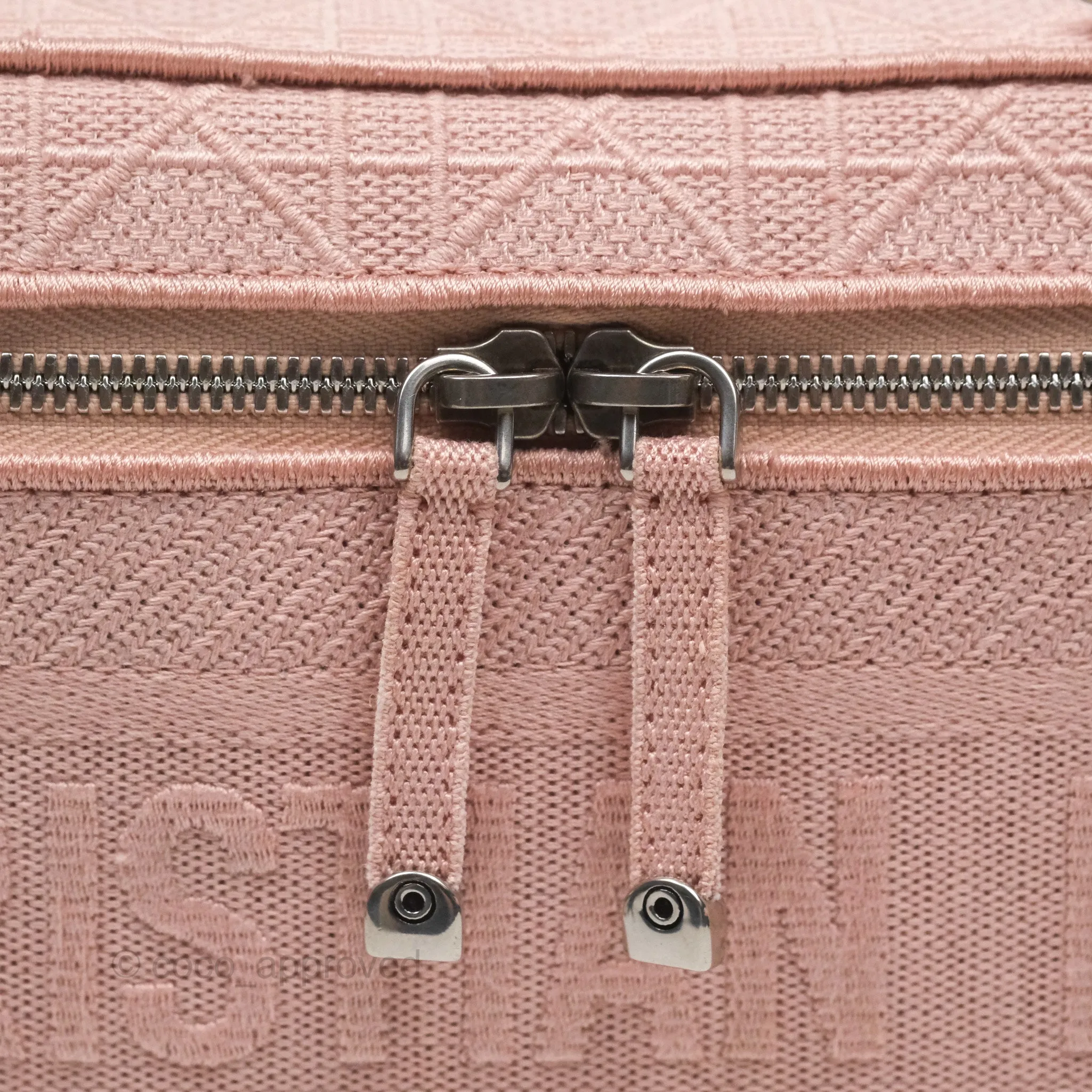 Christian Dior DiorTravel Vanity Case Pink Cannage