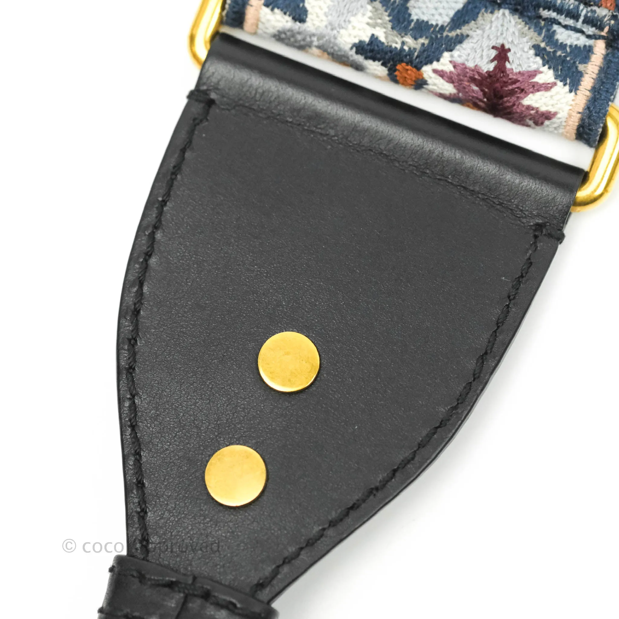 Christian Dior Embroidered Kaleidiorscopic Strap