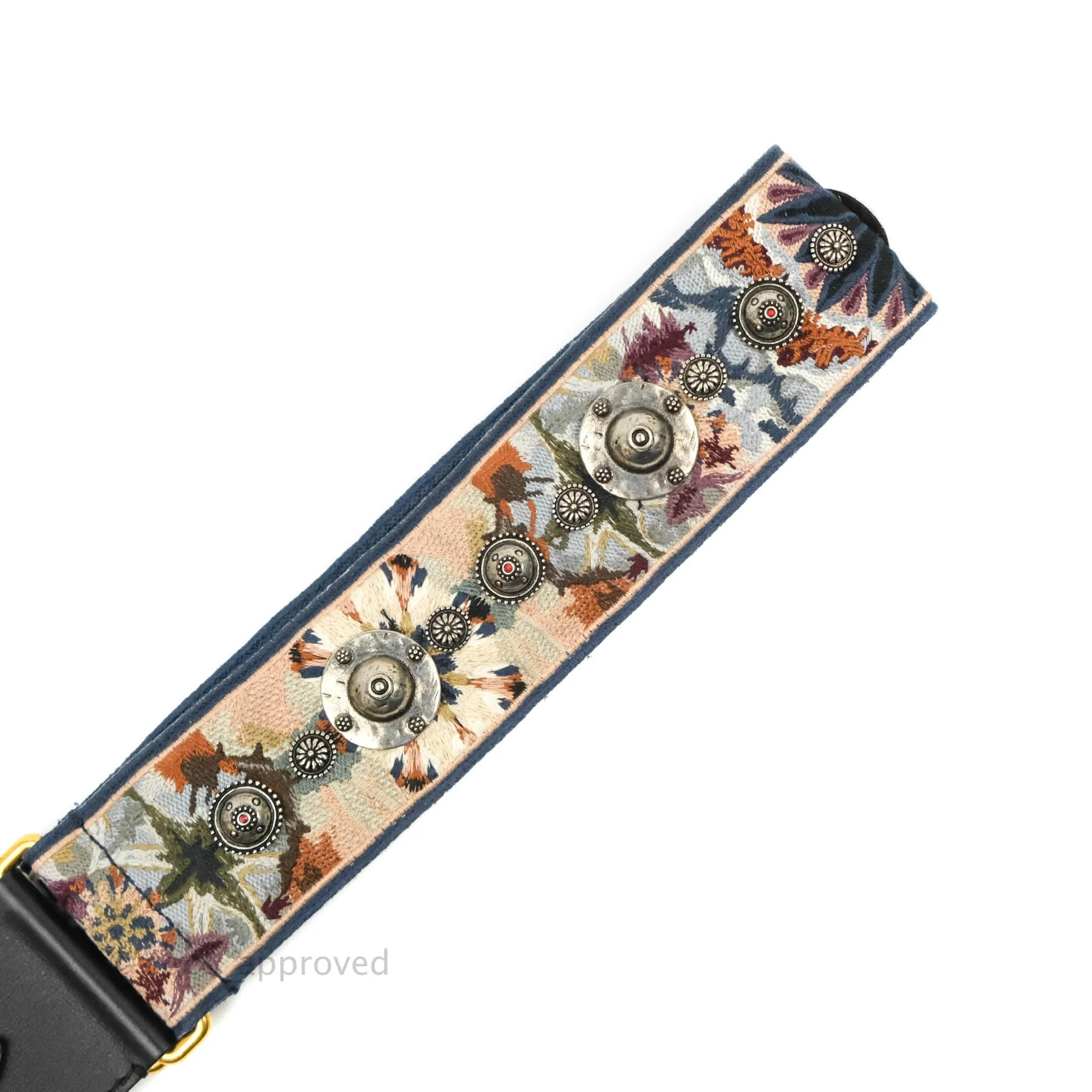 Christian Dior Embroidered Kaleidiorscopic Strap