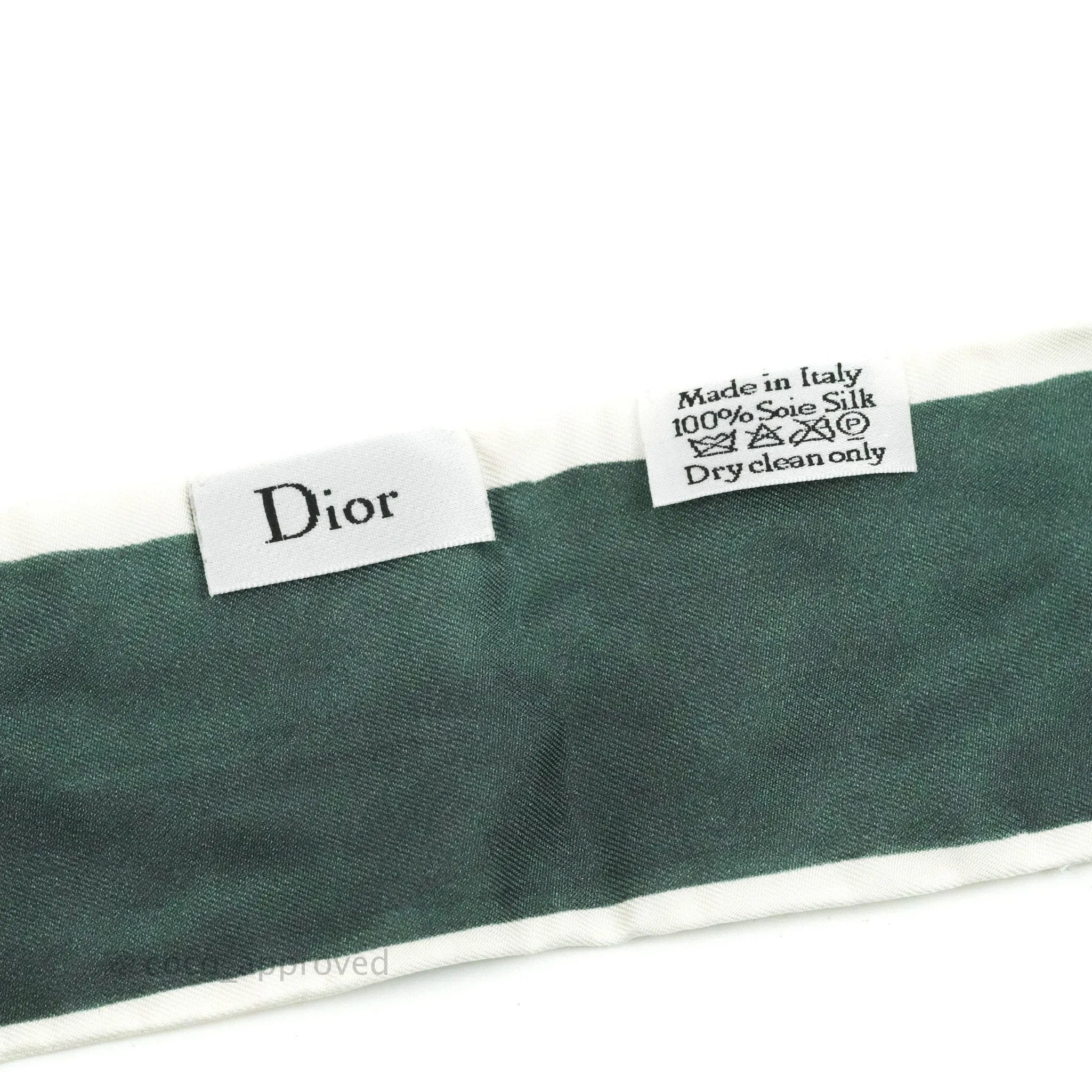 Christian Dior Karma Mitzah Silk Twilly