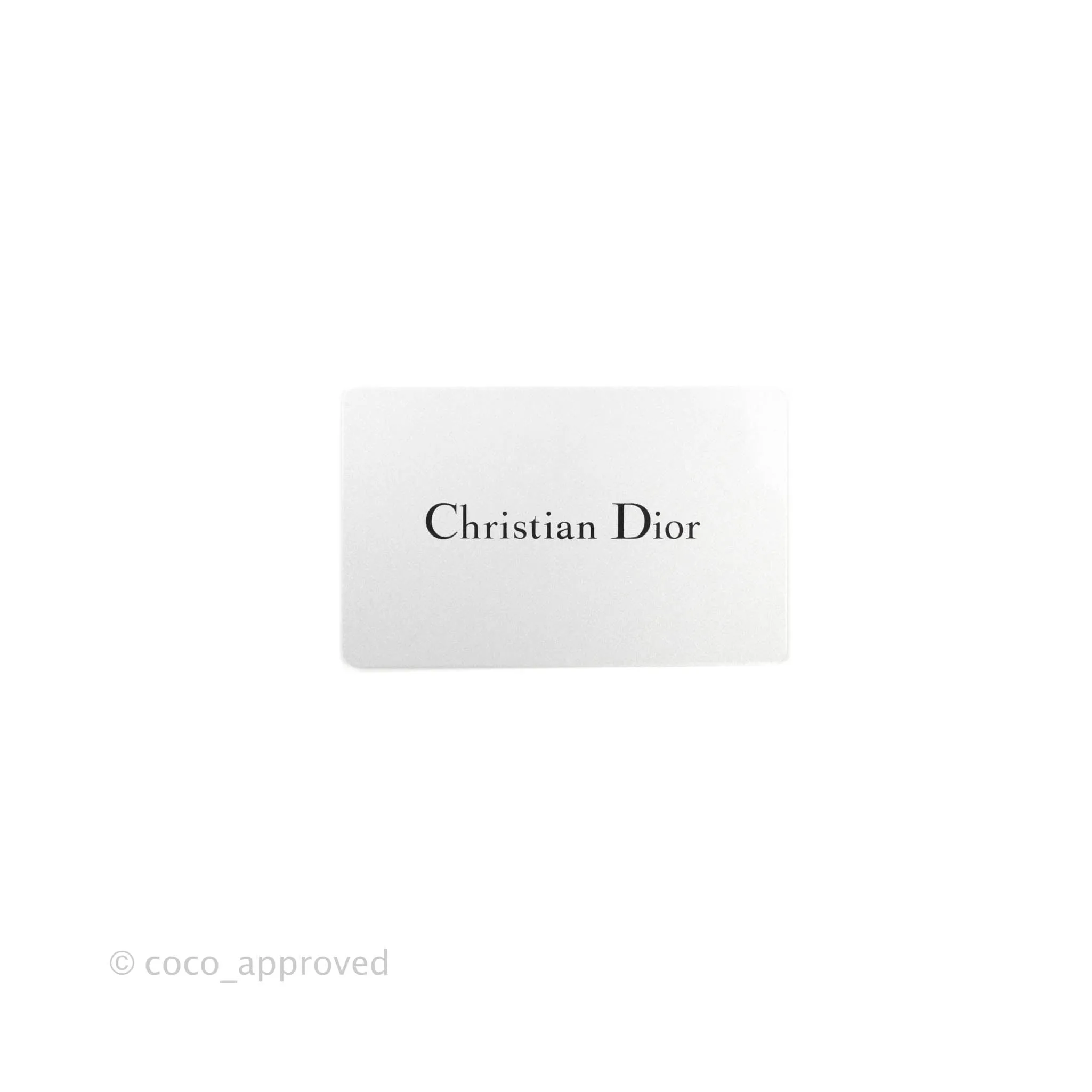 Christian Dior Lambskin My ABCDior Lady Dior Dark Grey Gold Hardware